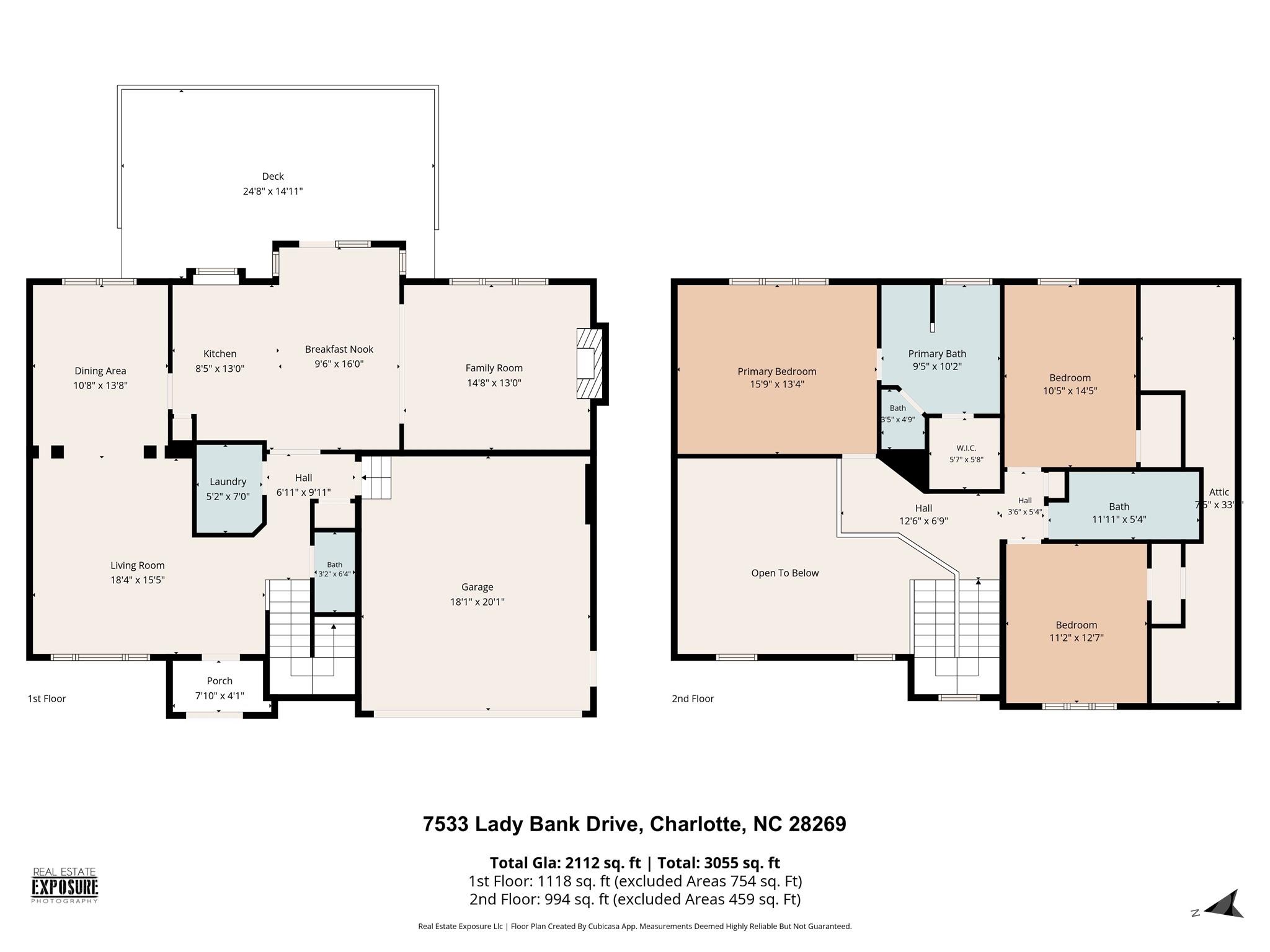 7533 Lady Bank Drive — Charlotte