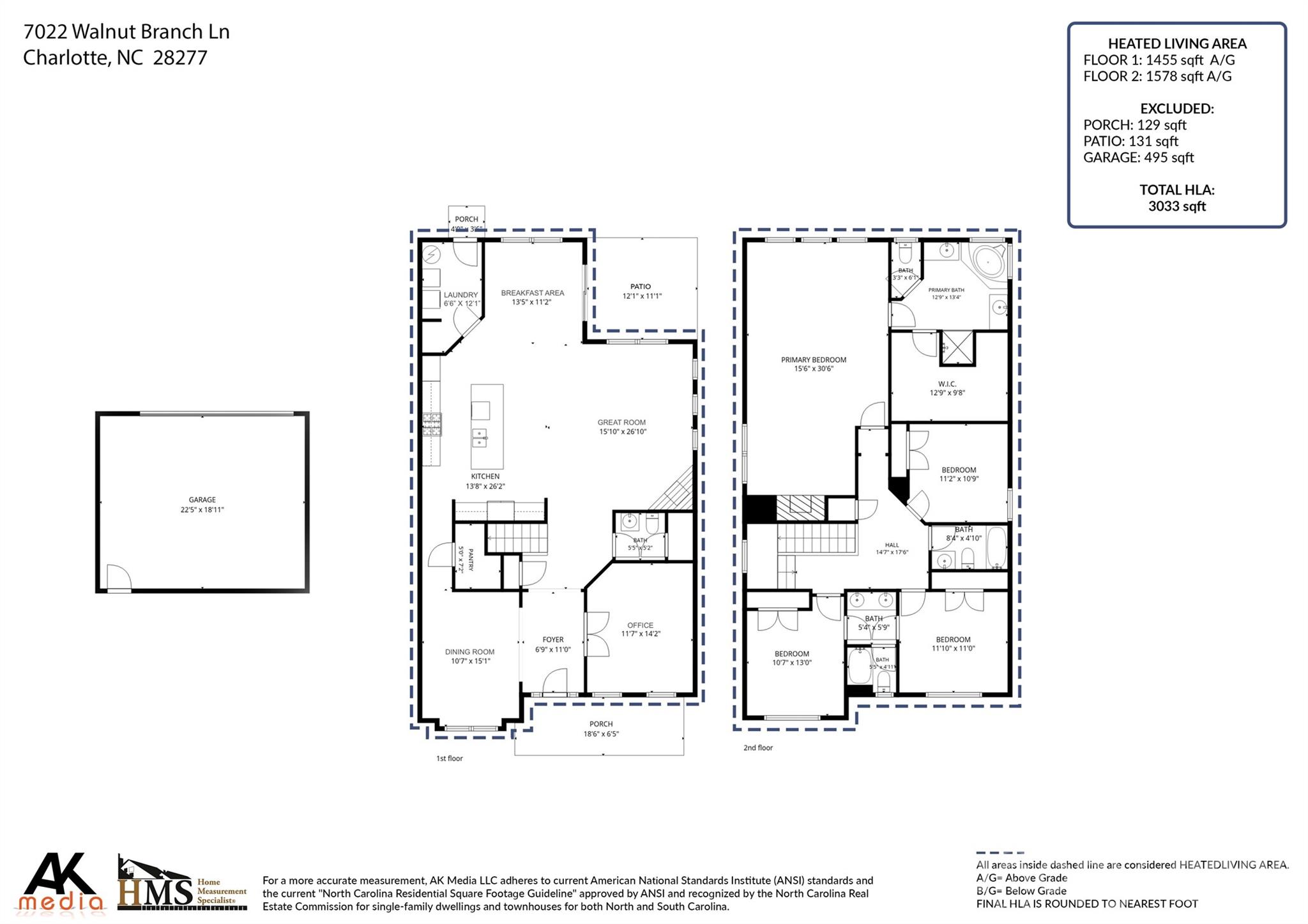 7022 Walnut Branch Lane — Charlotte