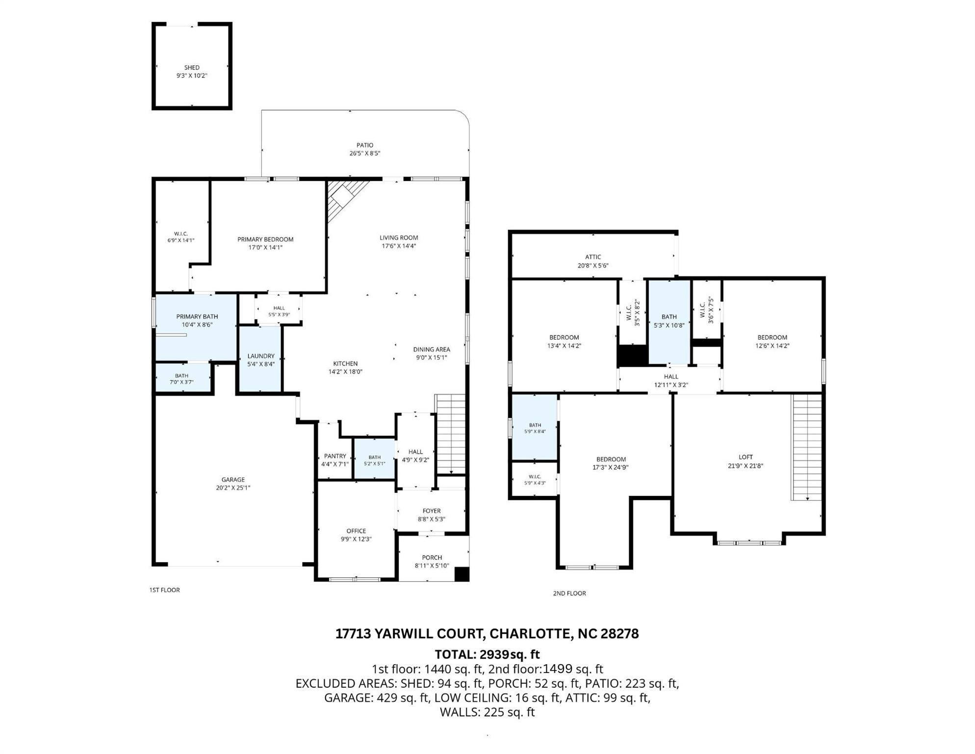 17713 Yarwill Court — Charlotte