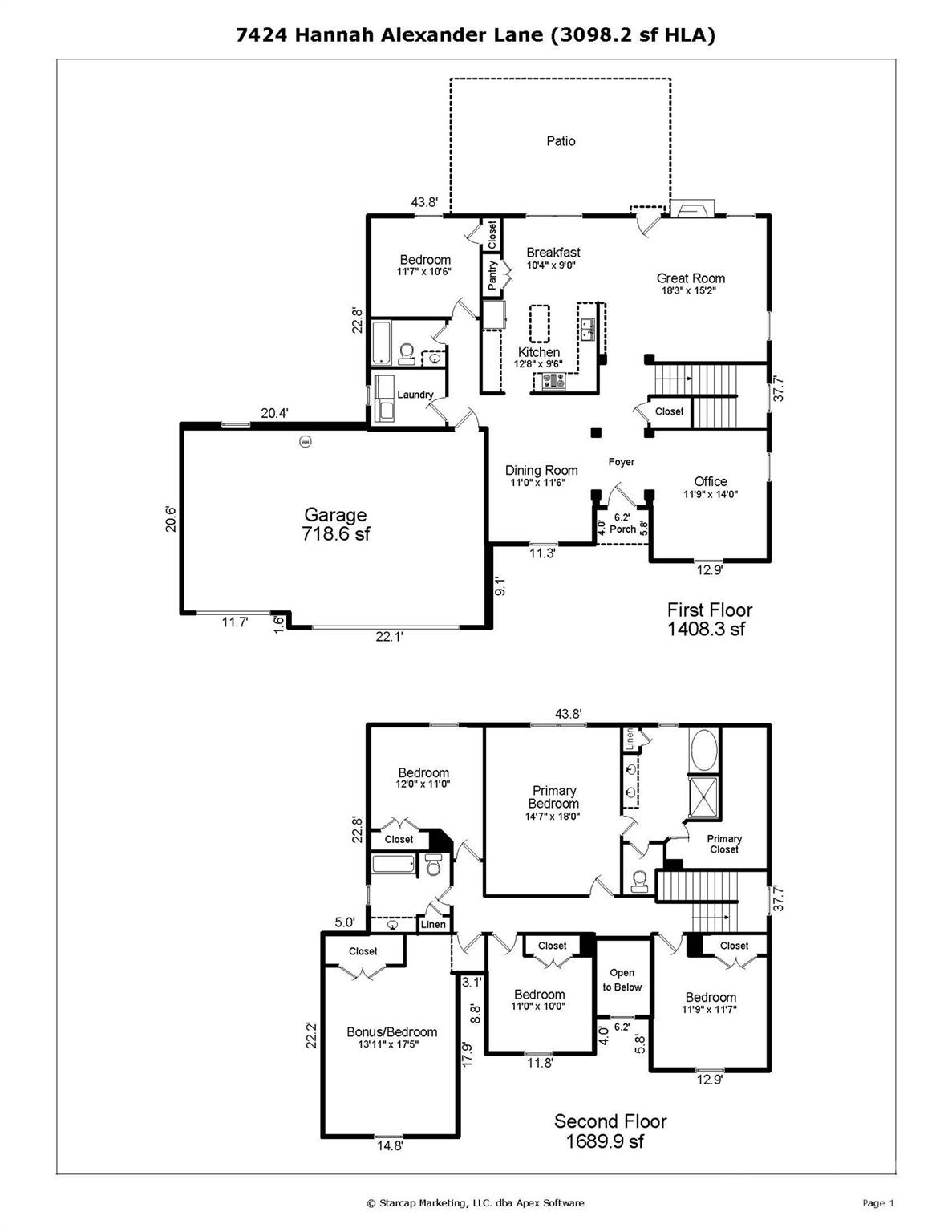 7424 Hannah Alexander Lane — Charlotte