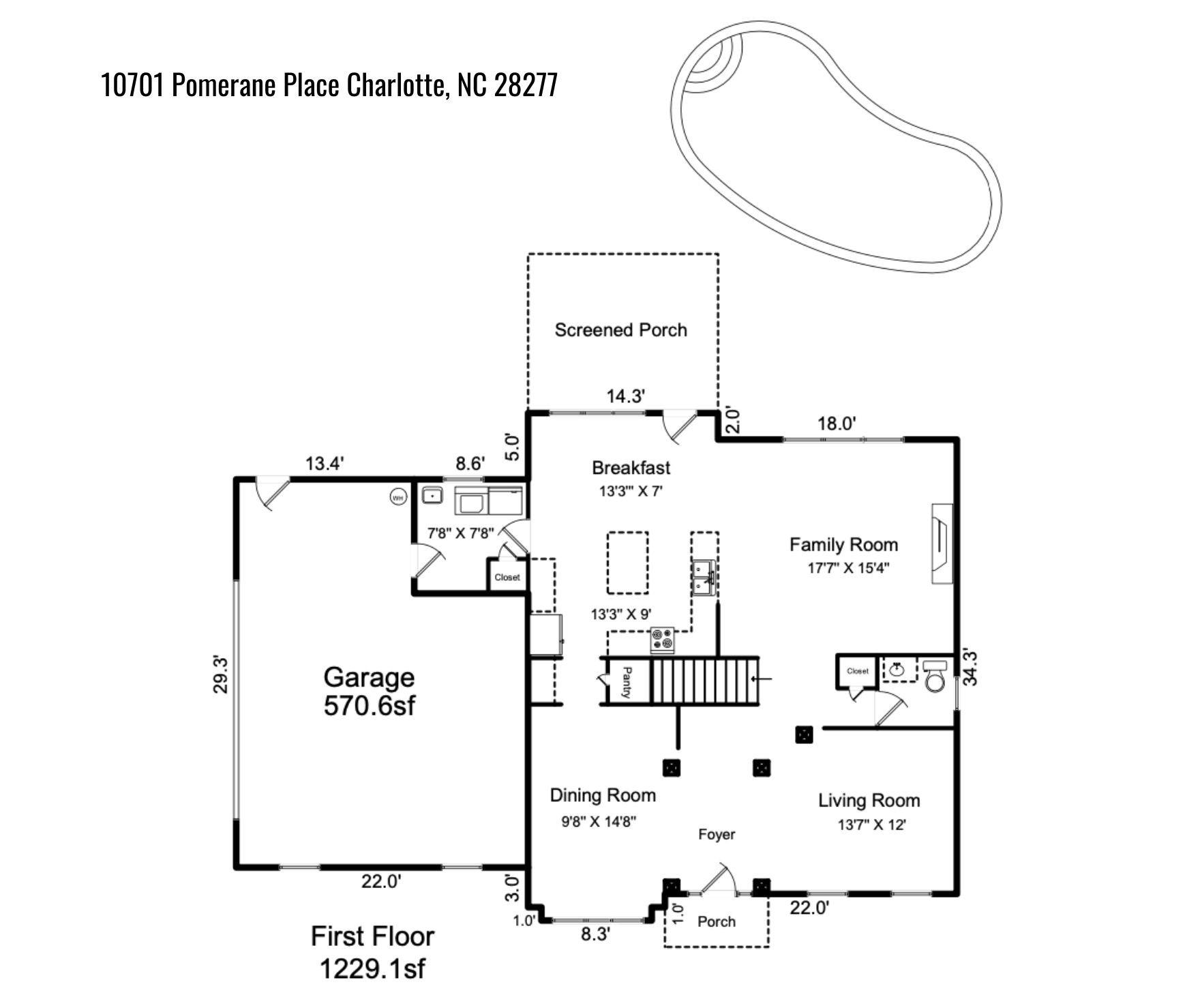10701 Pomerane Place — Charlotte