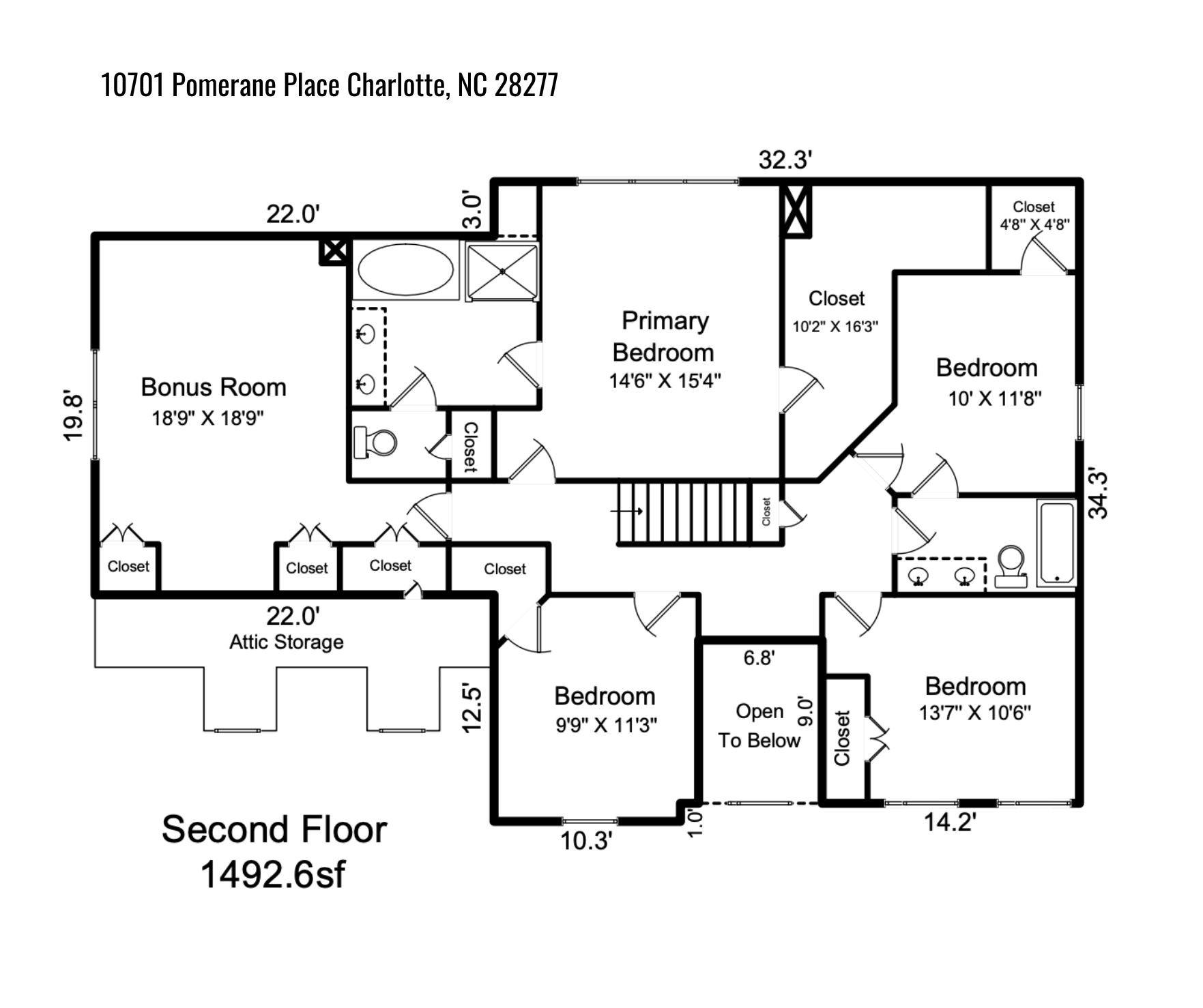 10701 Pomerane Place — Charlotte
