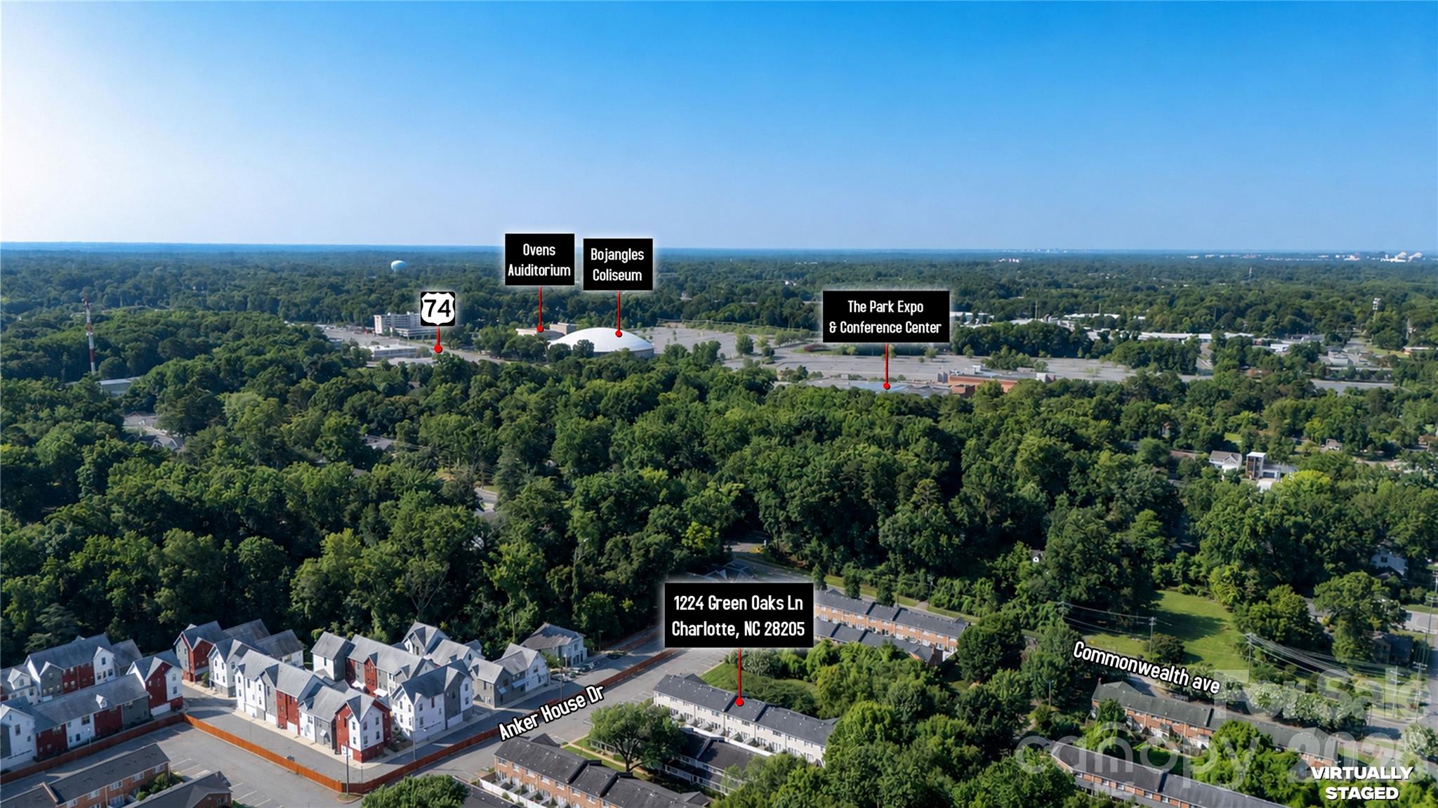 1224 Green Oaks Lane #F — Charlotte