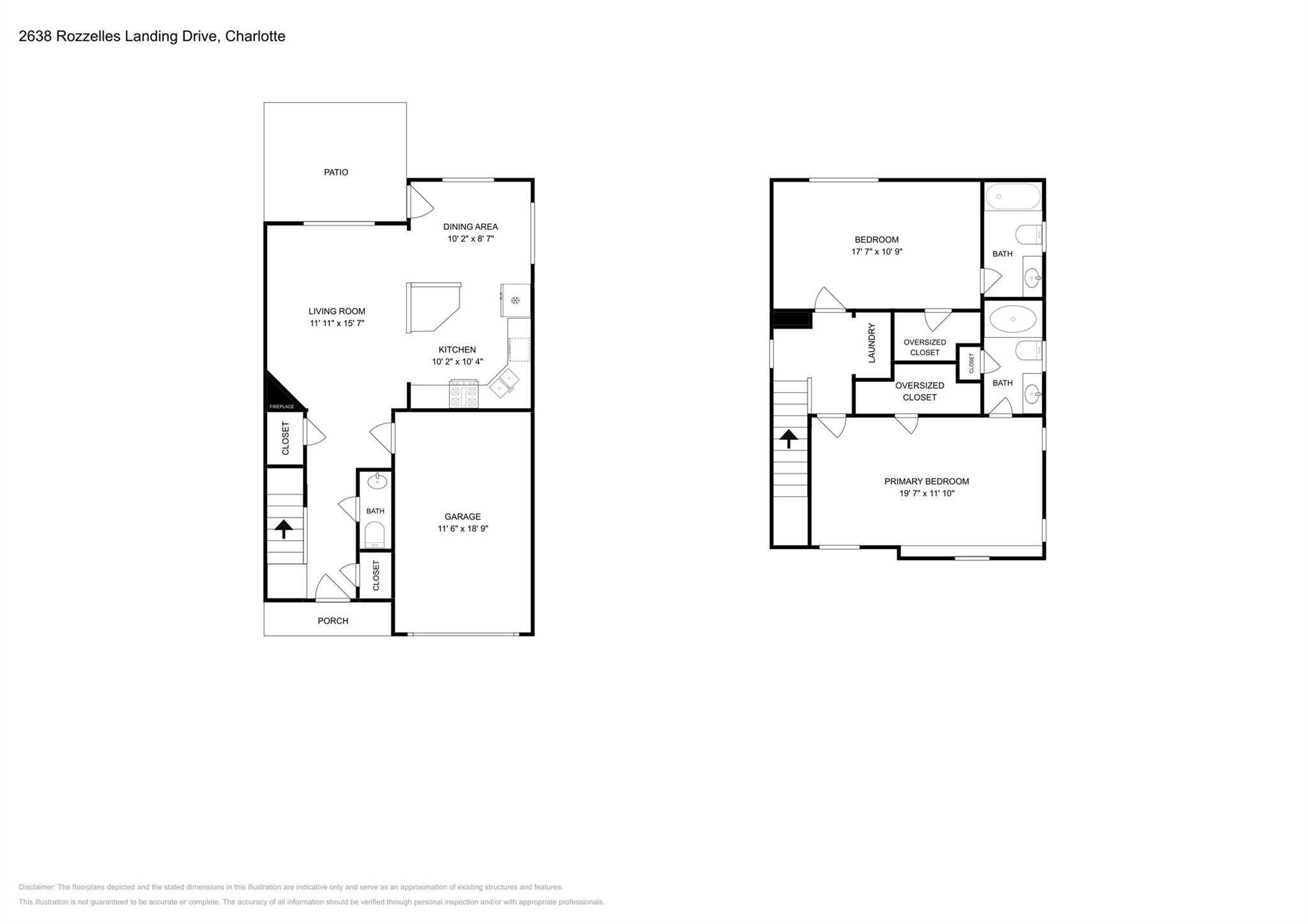 2638 Rozzelles Landing Drive — Charlotte
