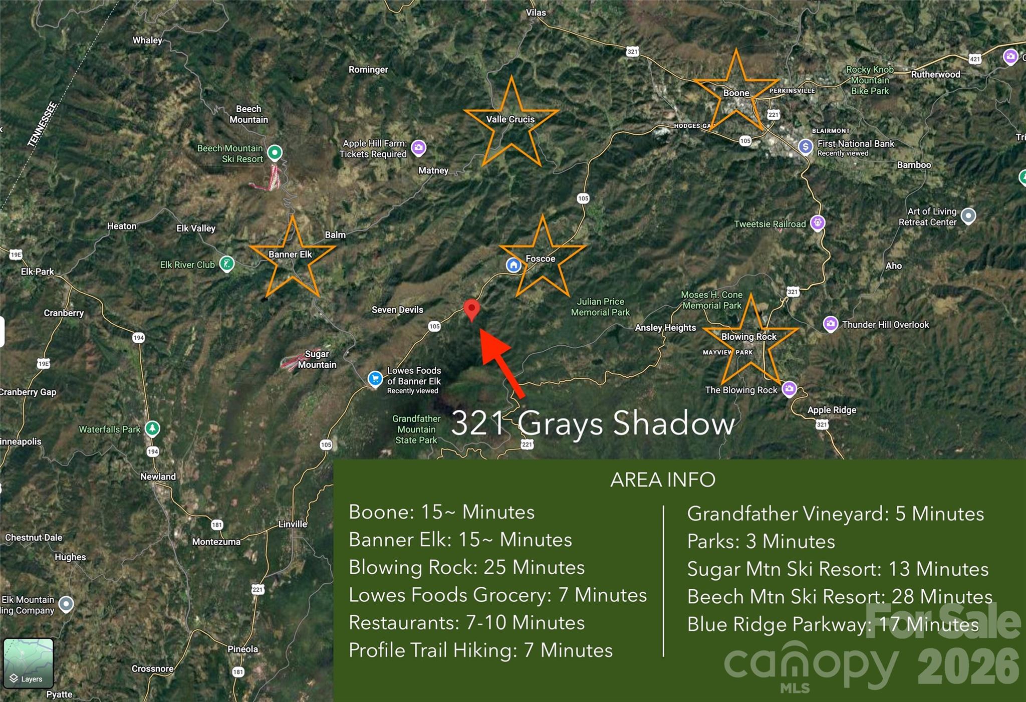 321 Grays Shadow Lane — Banner Elk