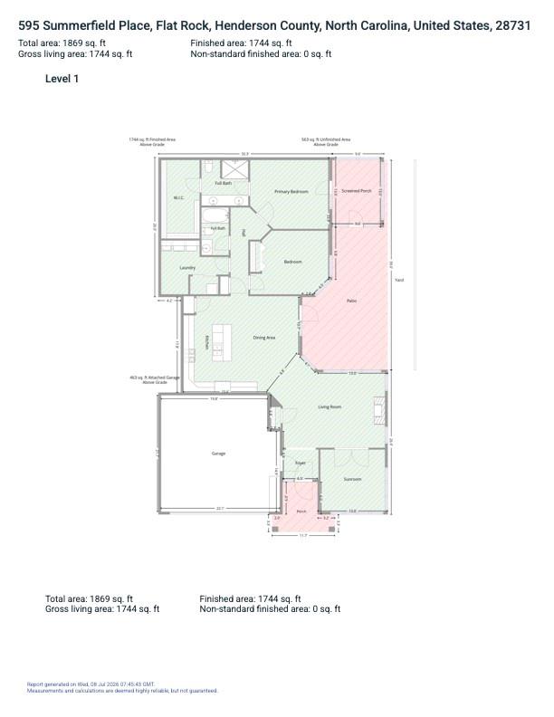 595 Summerfield Place — Flat Rock