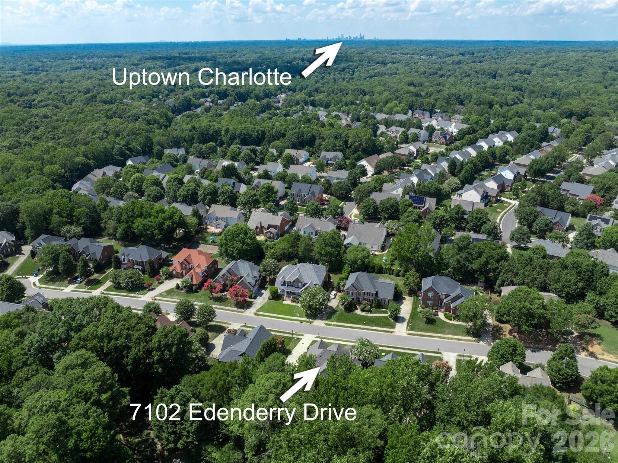 7102 Edenderry Drive — Charlotte