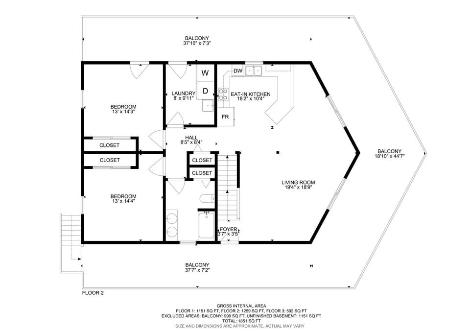 4435 Flat Mountain Road — Highlands