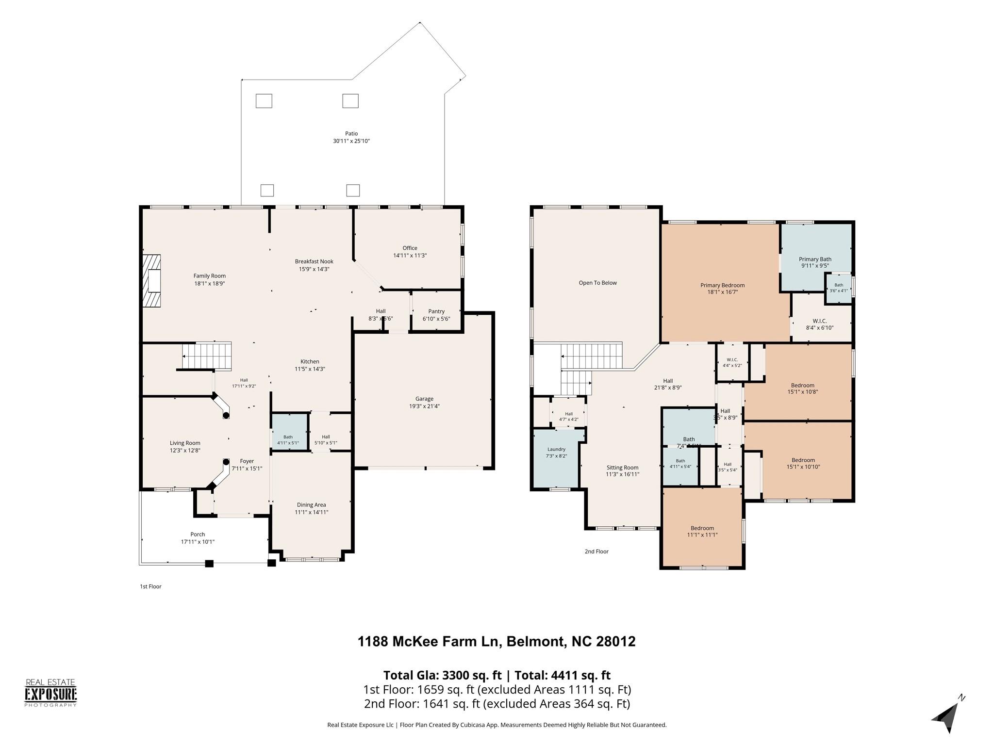 1188 Mckee Farm Lane — Belmont