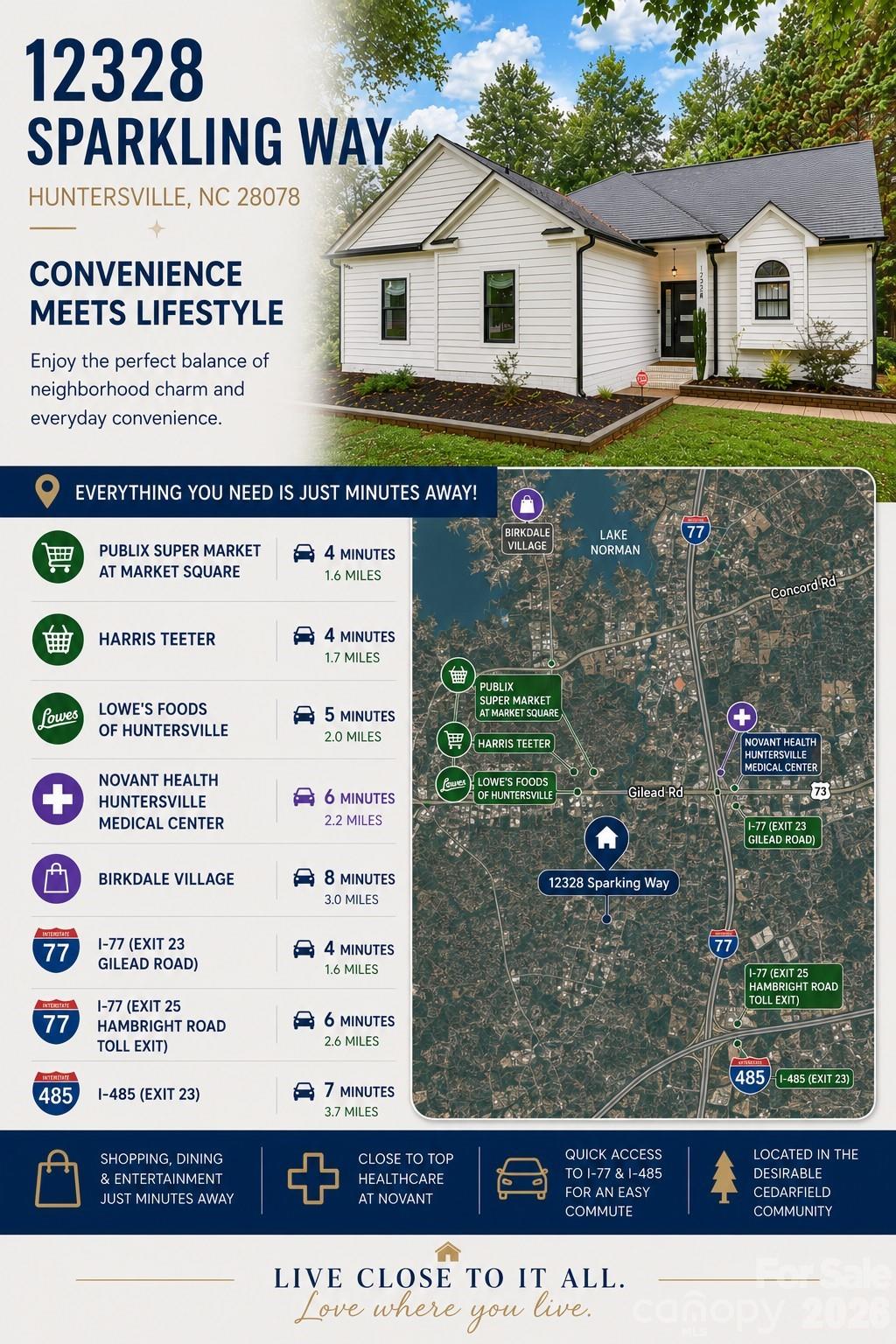 12328 Sparkling Way — Huntersville