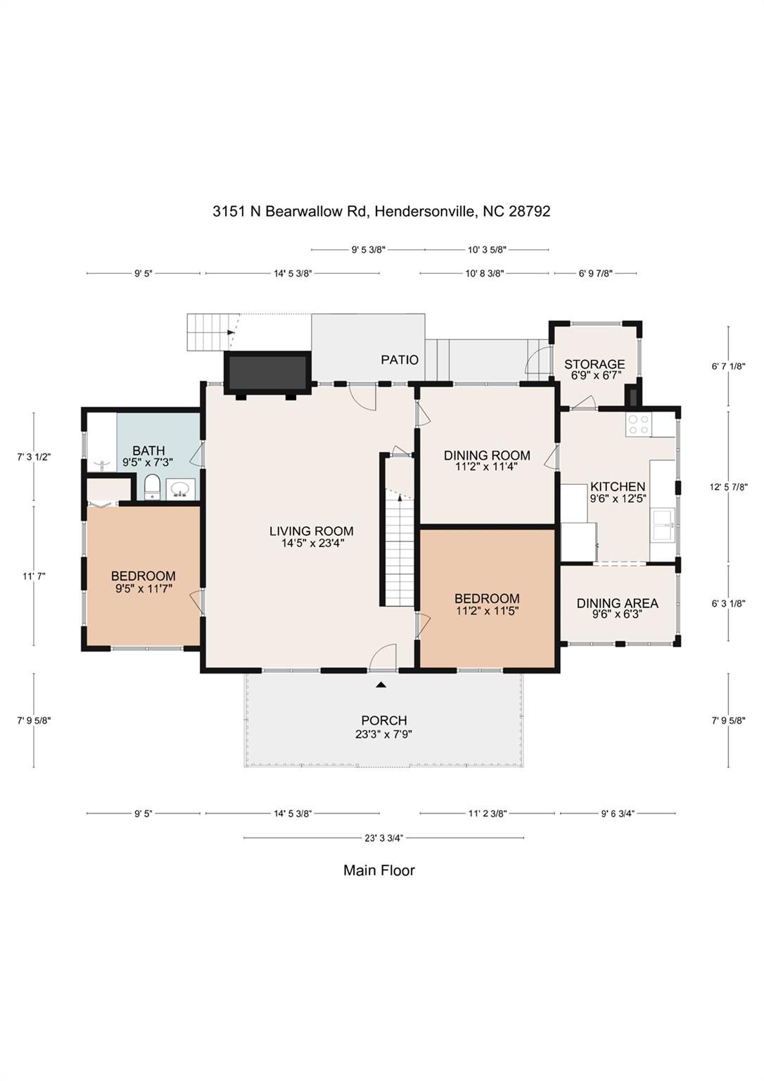 3151 N Bearwallow Road — Hendersonville