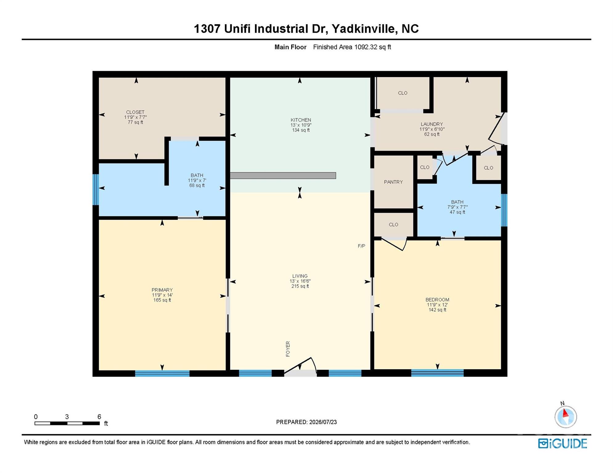 1307 Unifi Industrial Drive — Yadkinville