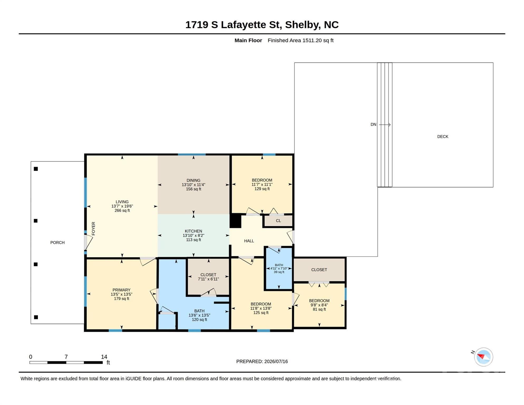 1719 S Lafayette Street — Shelby