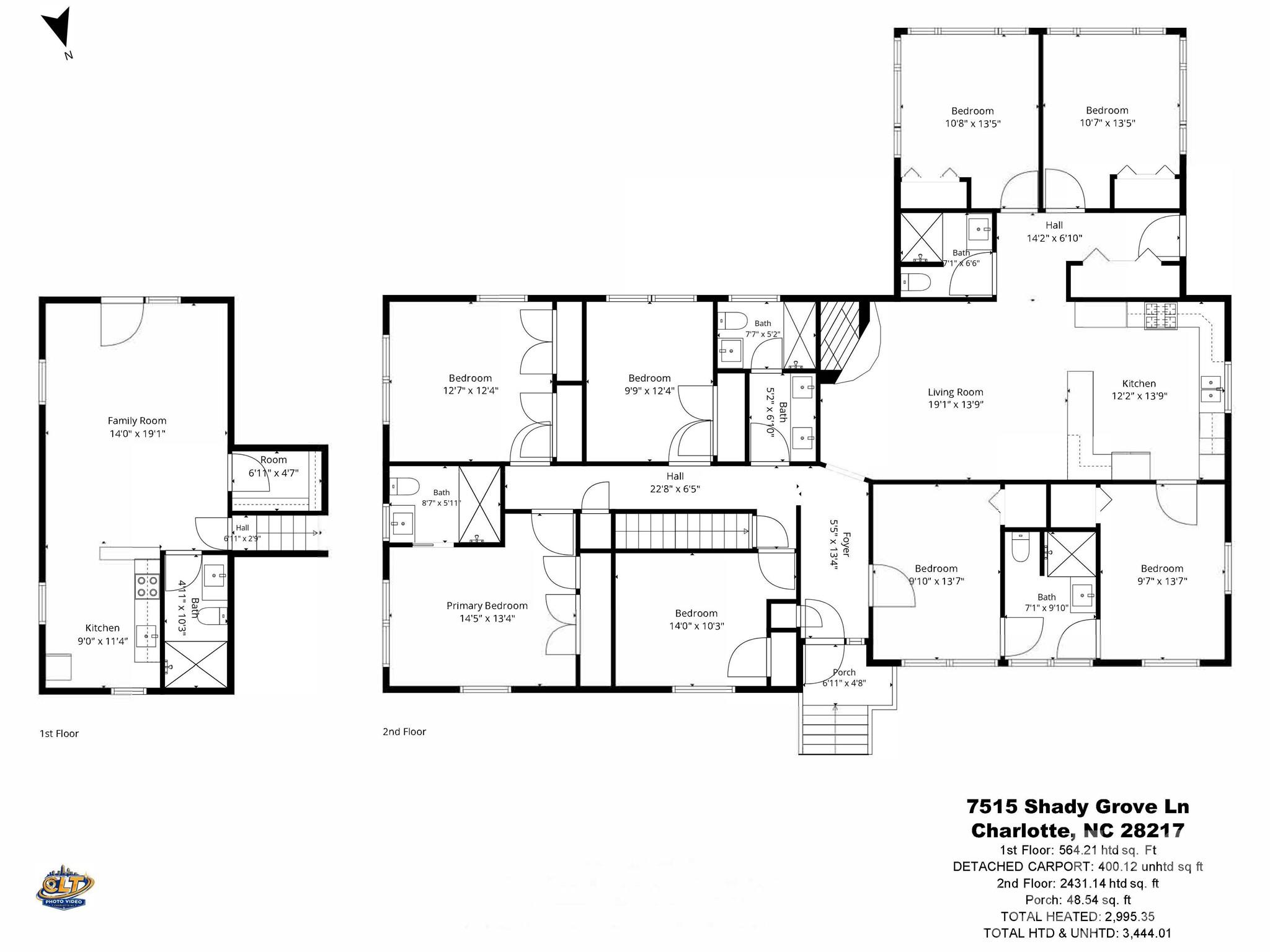7515 Shady Lane — Charlotte