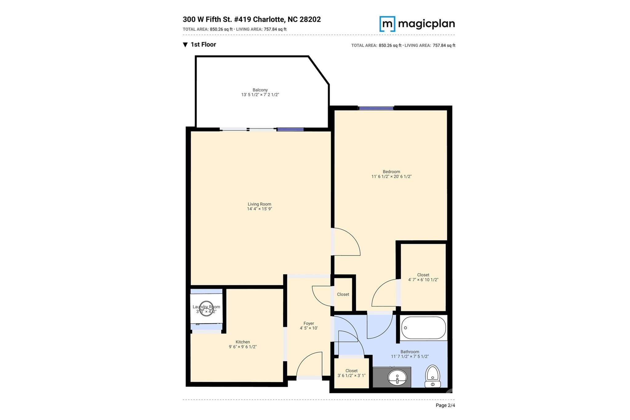 300 W 5th Street #419 — Charlotte