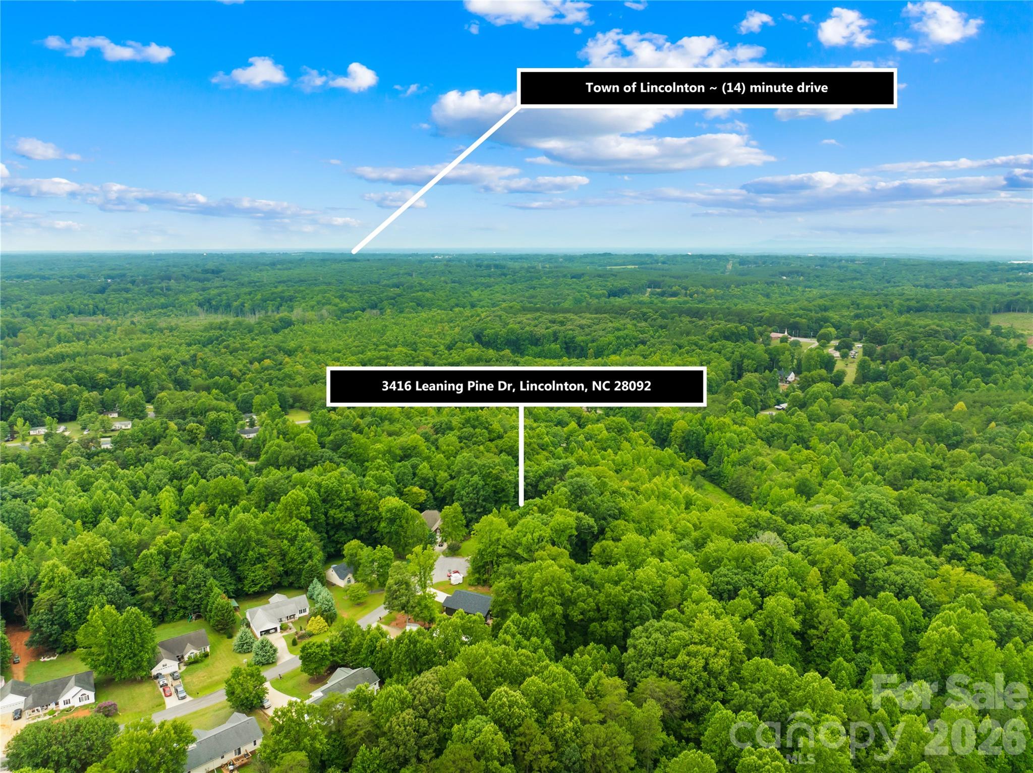 3416 Leaning Pine Drive — Lincolnton