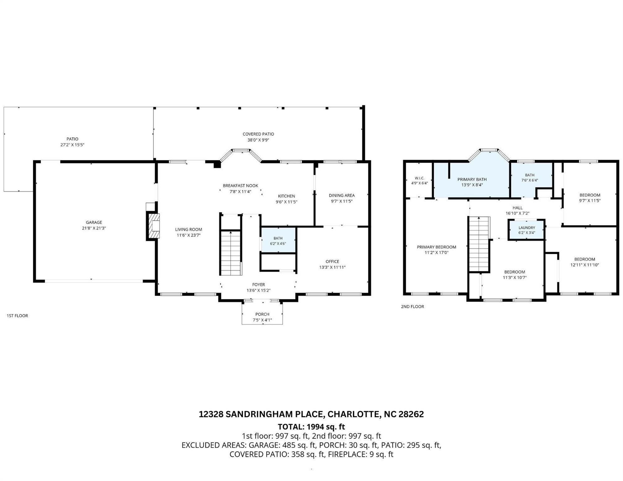 12328 Sandringham Place — Charlotte