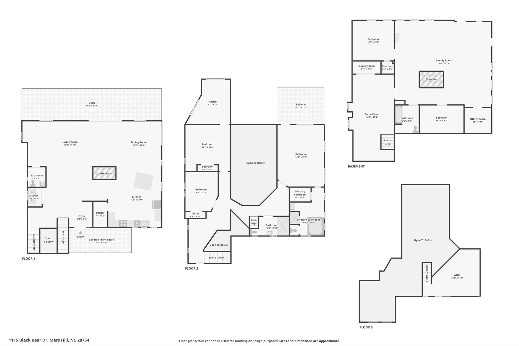 1185 & 1115 Black Bear Drive — Mars Hill