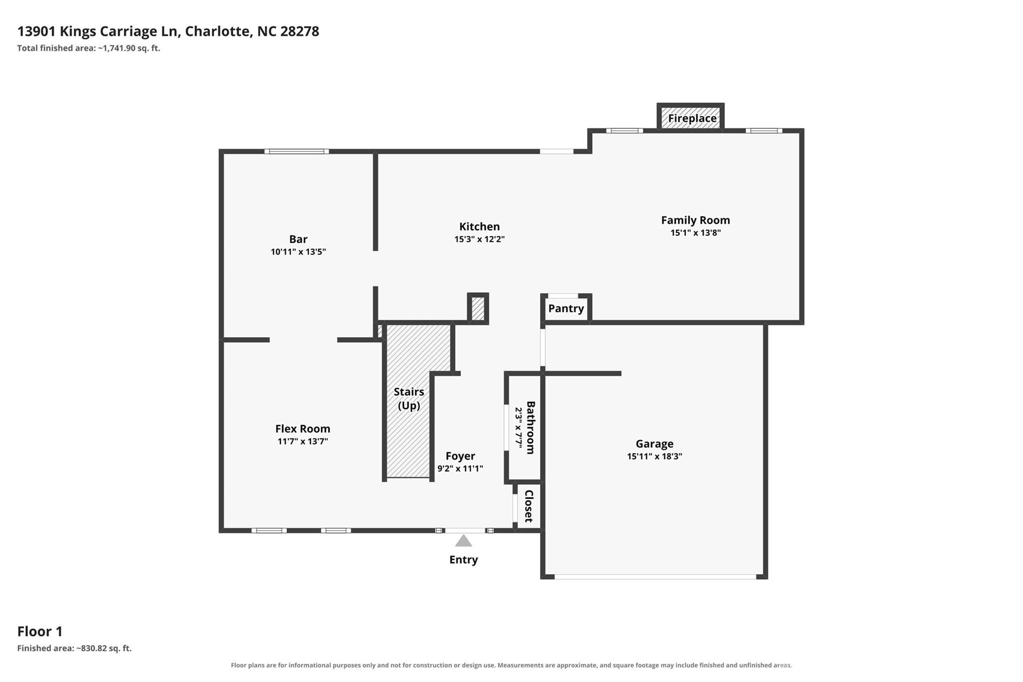 13901 Kings Carriage Lane — Charlotte
