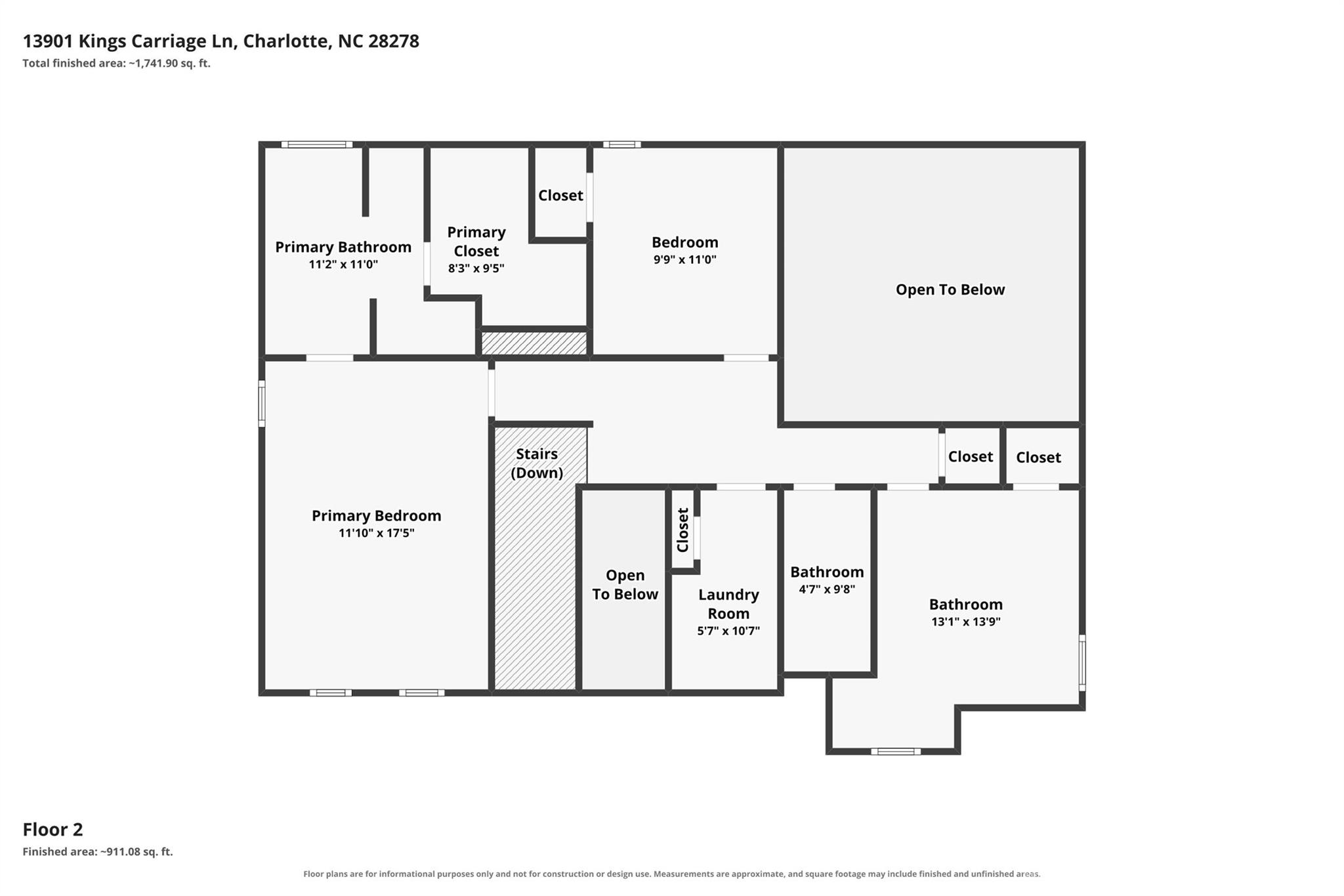 13901 Kings Carriage Lane — Charlotte