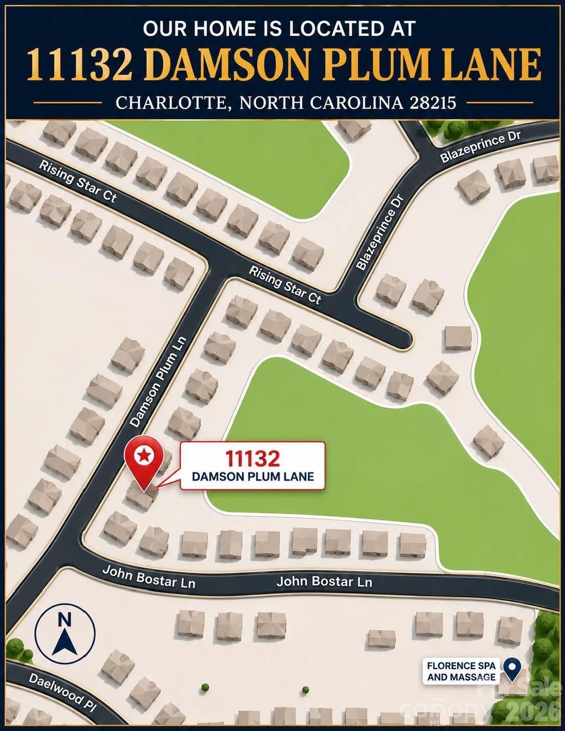 11132 Damson Plum Lane — Charlotte