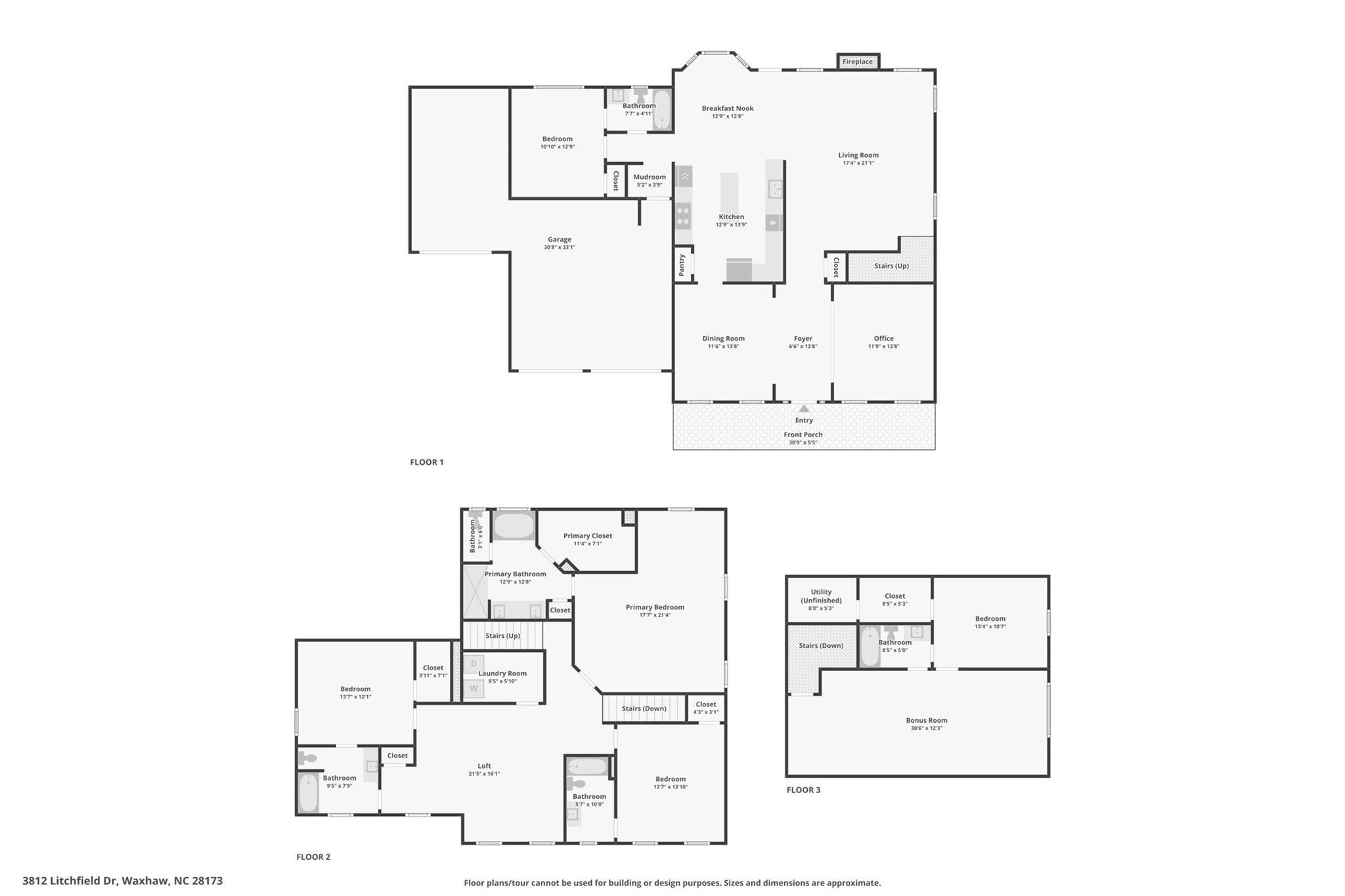 3812 Litchfield Drive — Waxhaw