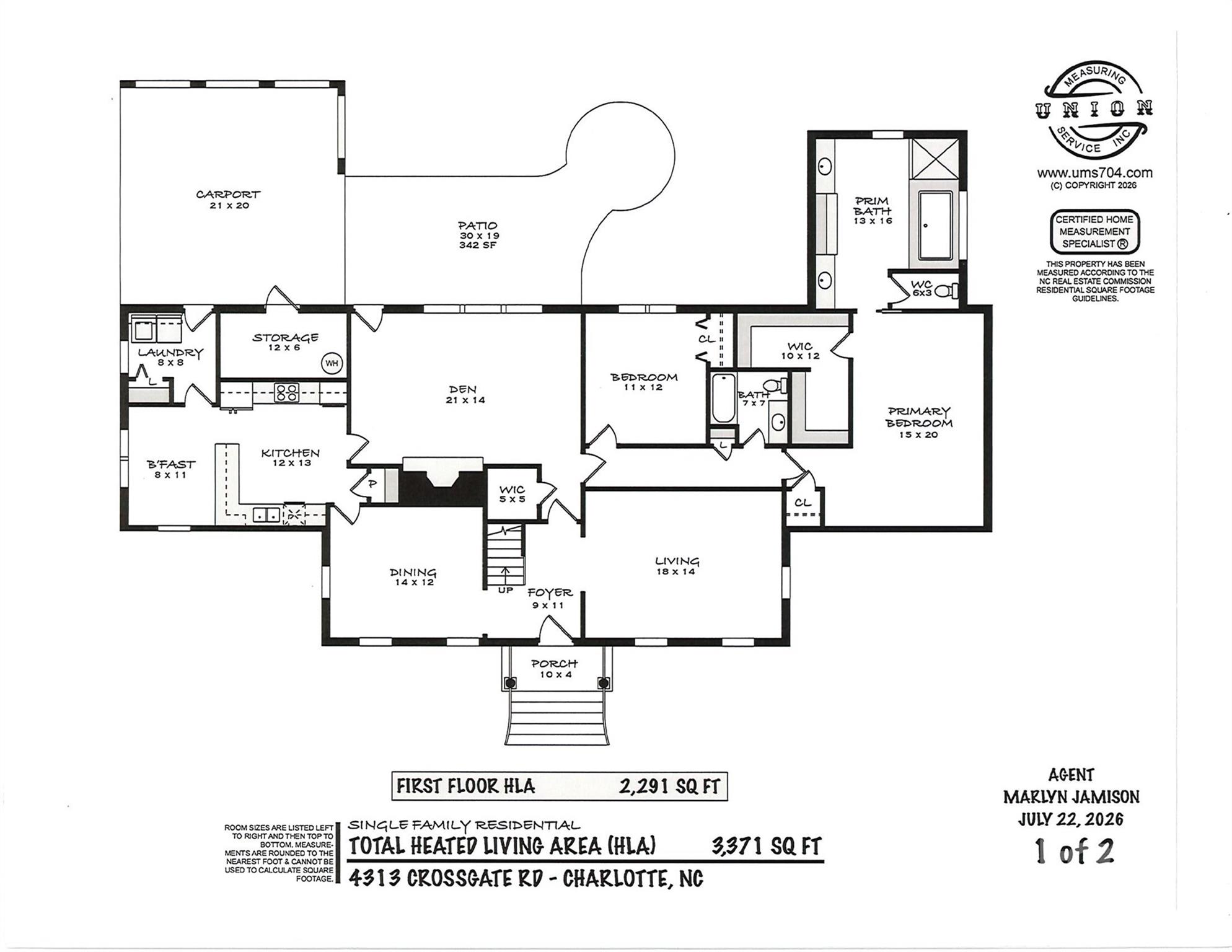 4313 Crossgate Road — Charlotte