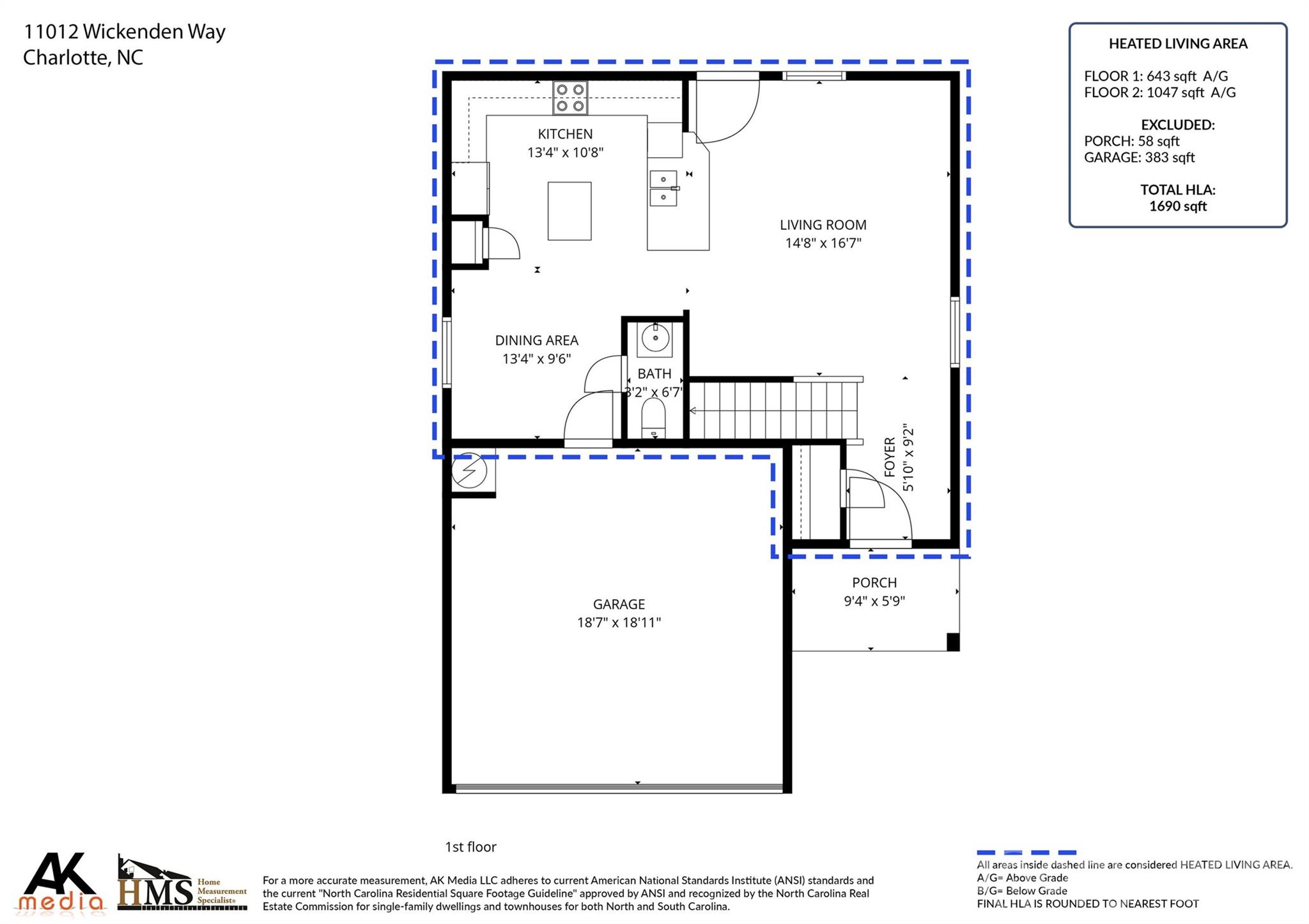 11012 Wickenden Way — Charlotte