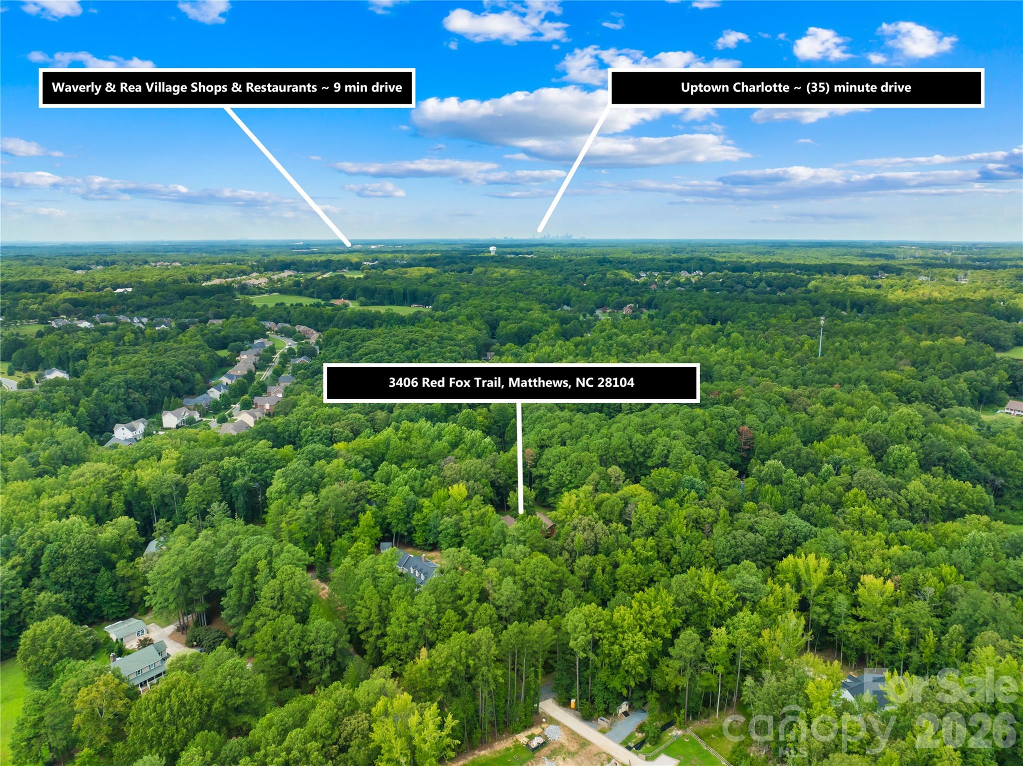 3406 Red Fox Trail — Matthews