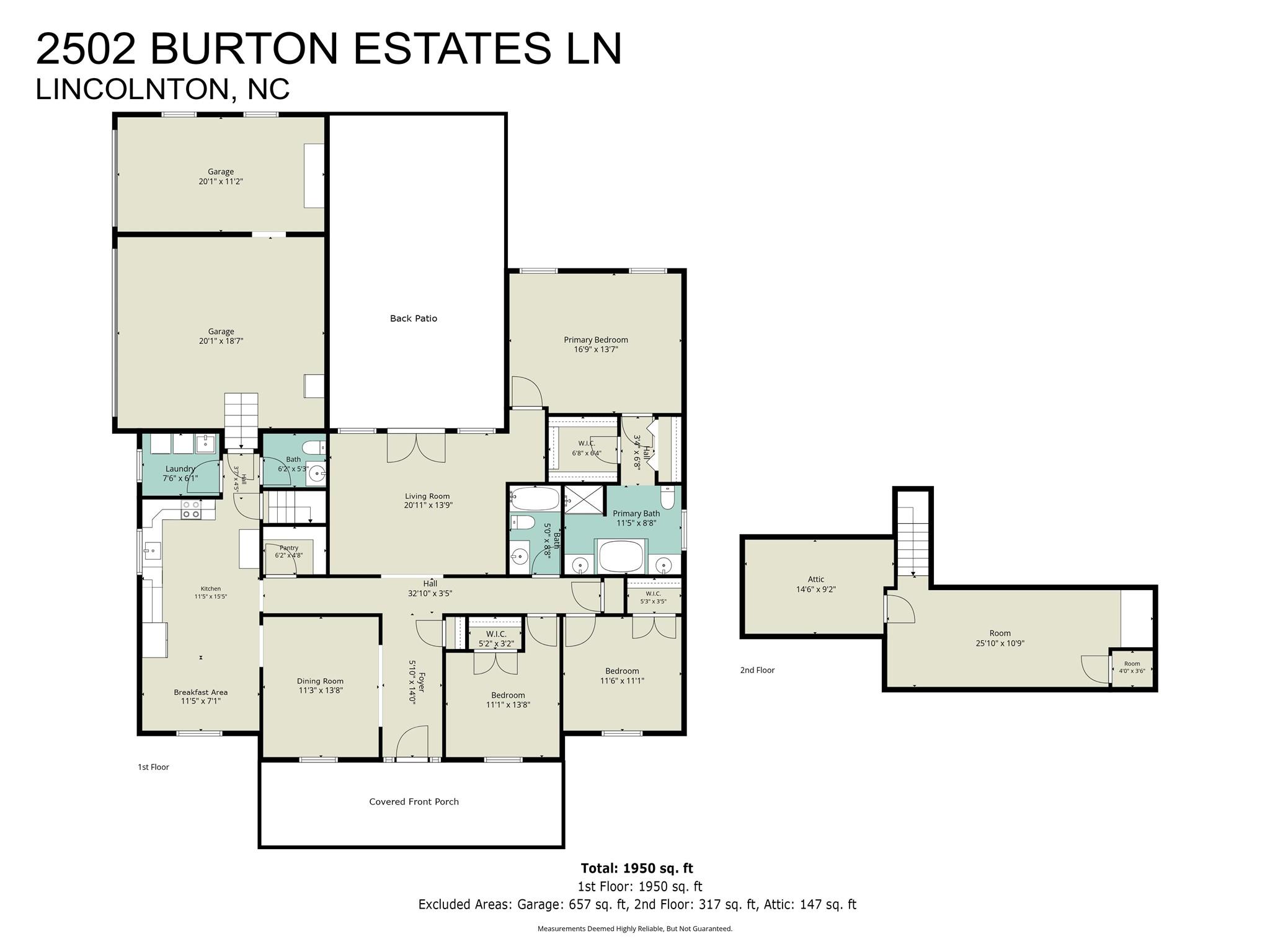 2502 Burton Estates Lane — Lincolnton