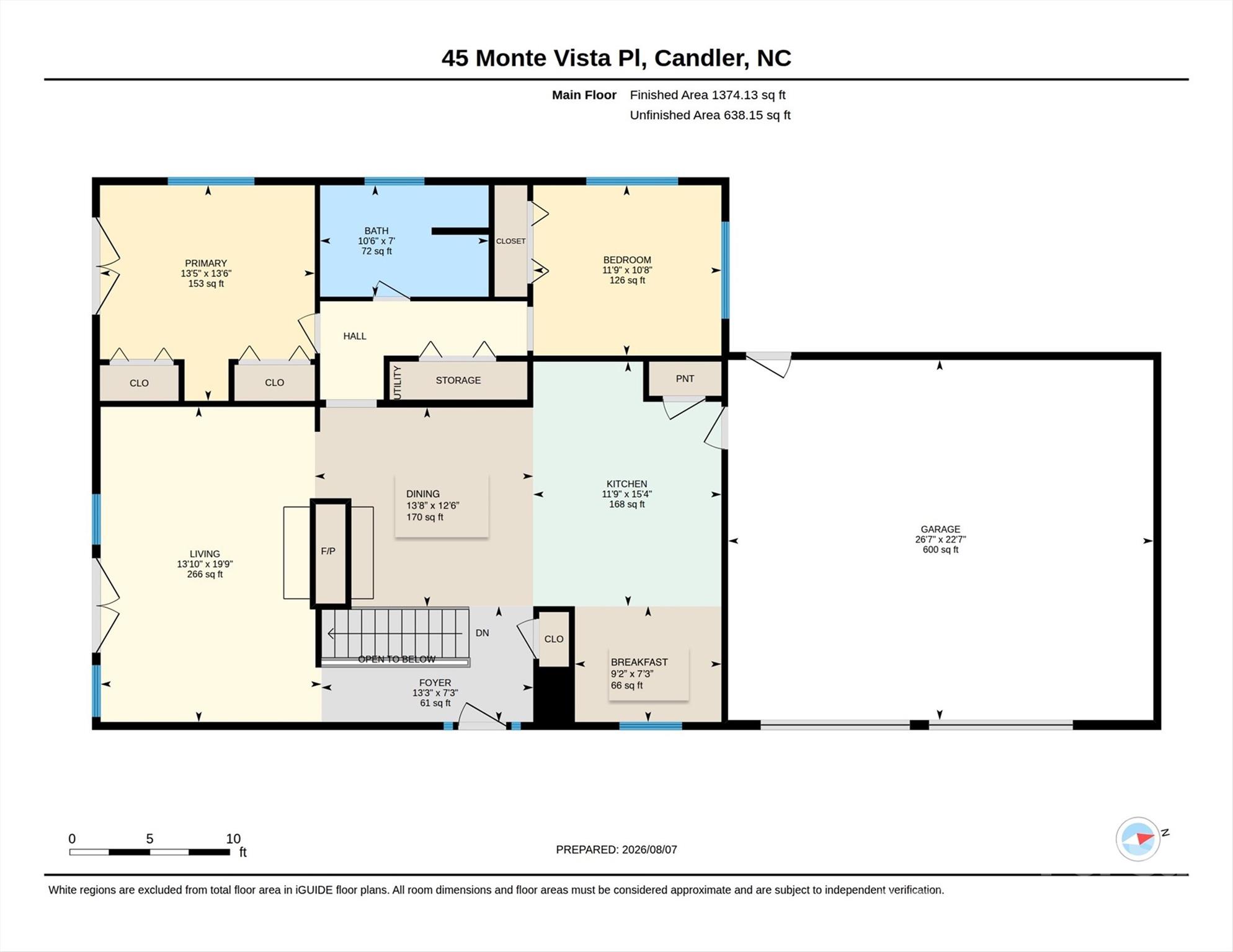 45 Monte Vista Place — Candler