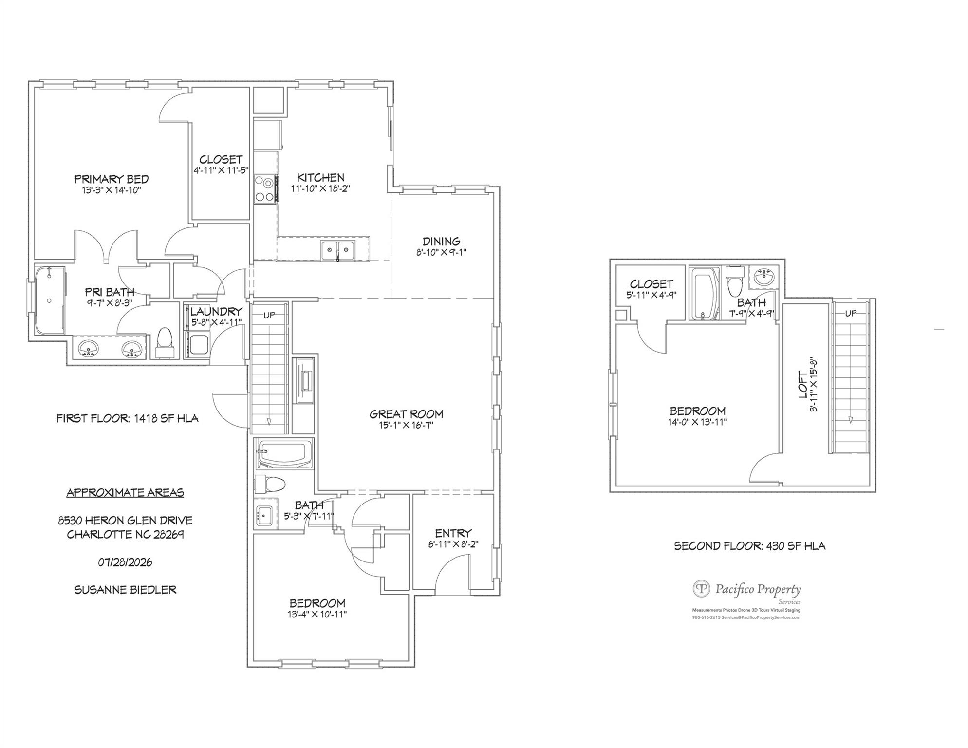 8530 Heron Glen Drive — Charlotte
