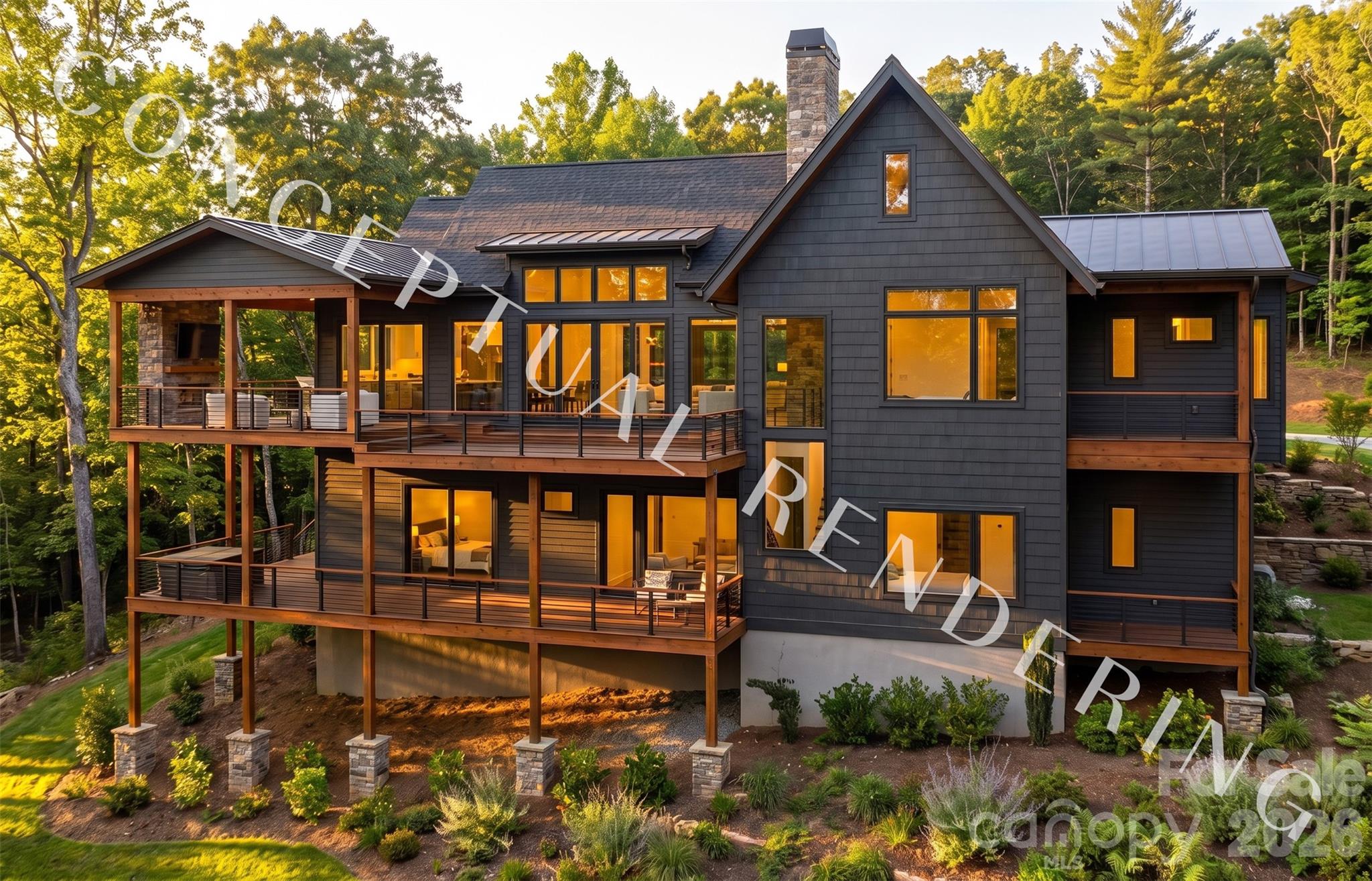 743 Hawk Mountain Road — Lake Toxaway