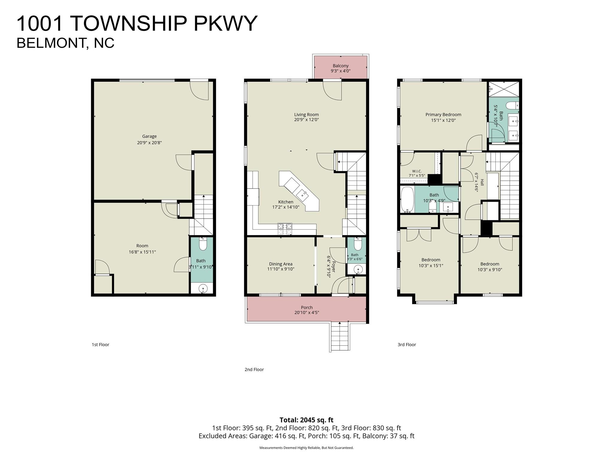 1001 Township Parkway — Belmont