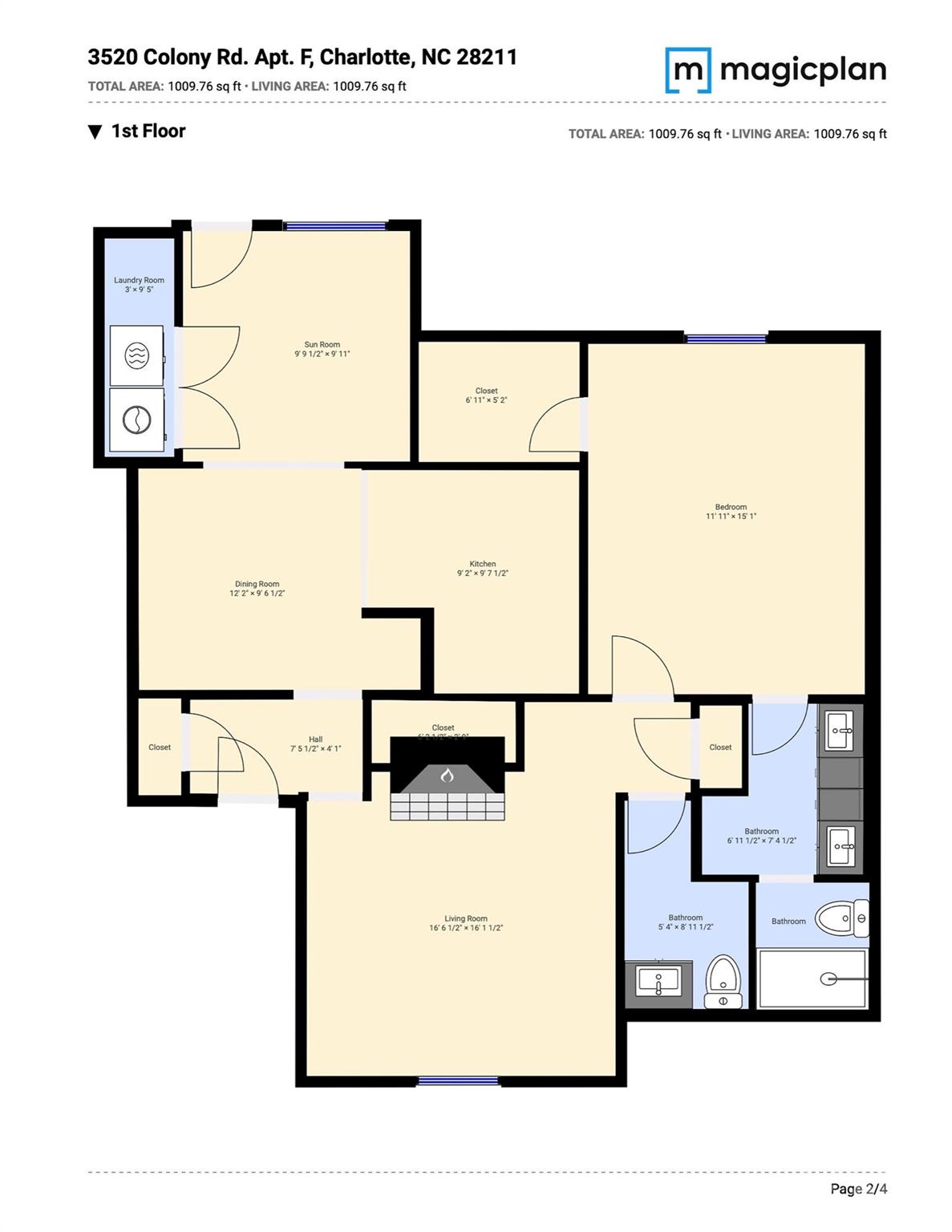 3520 Colony Road #F — Charlotte