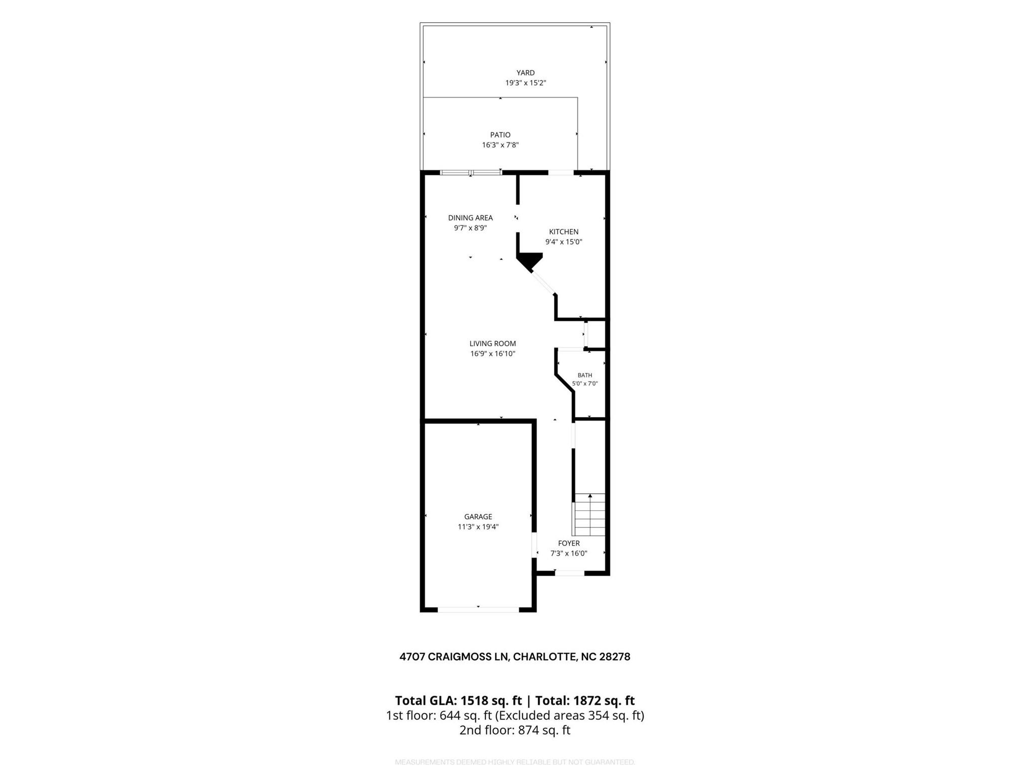 4707 Craigmoss Lane — Charlotte