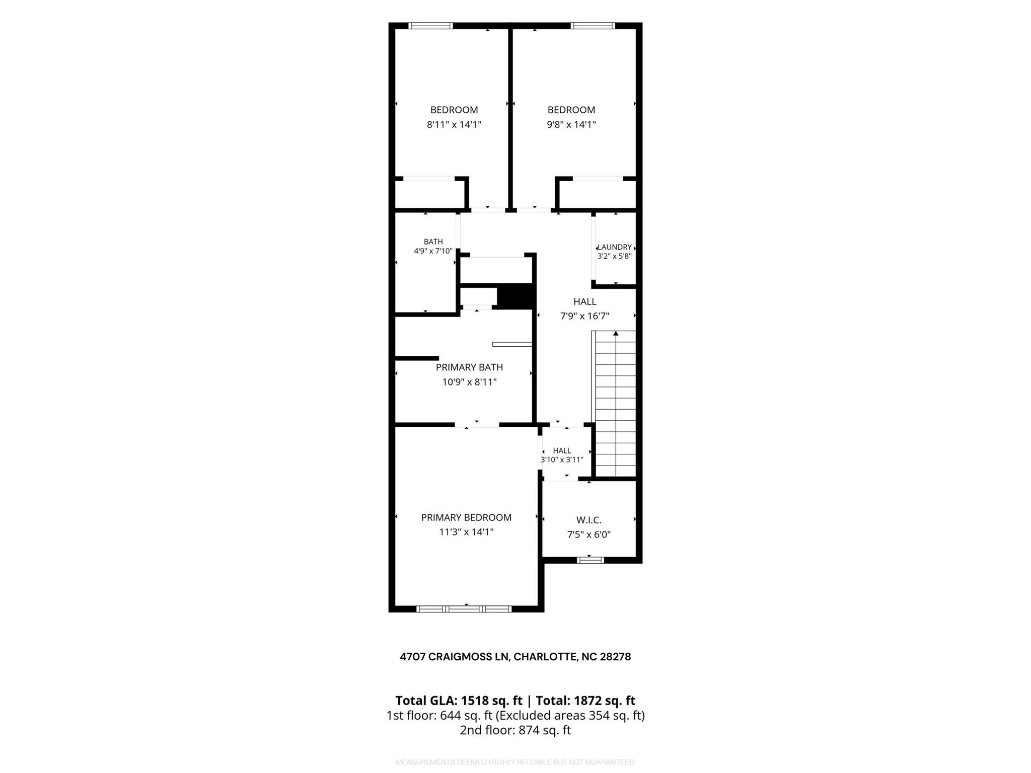 4707 Craigmoss Lane — Charlotte
