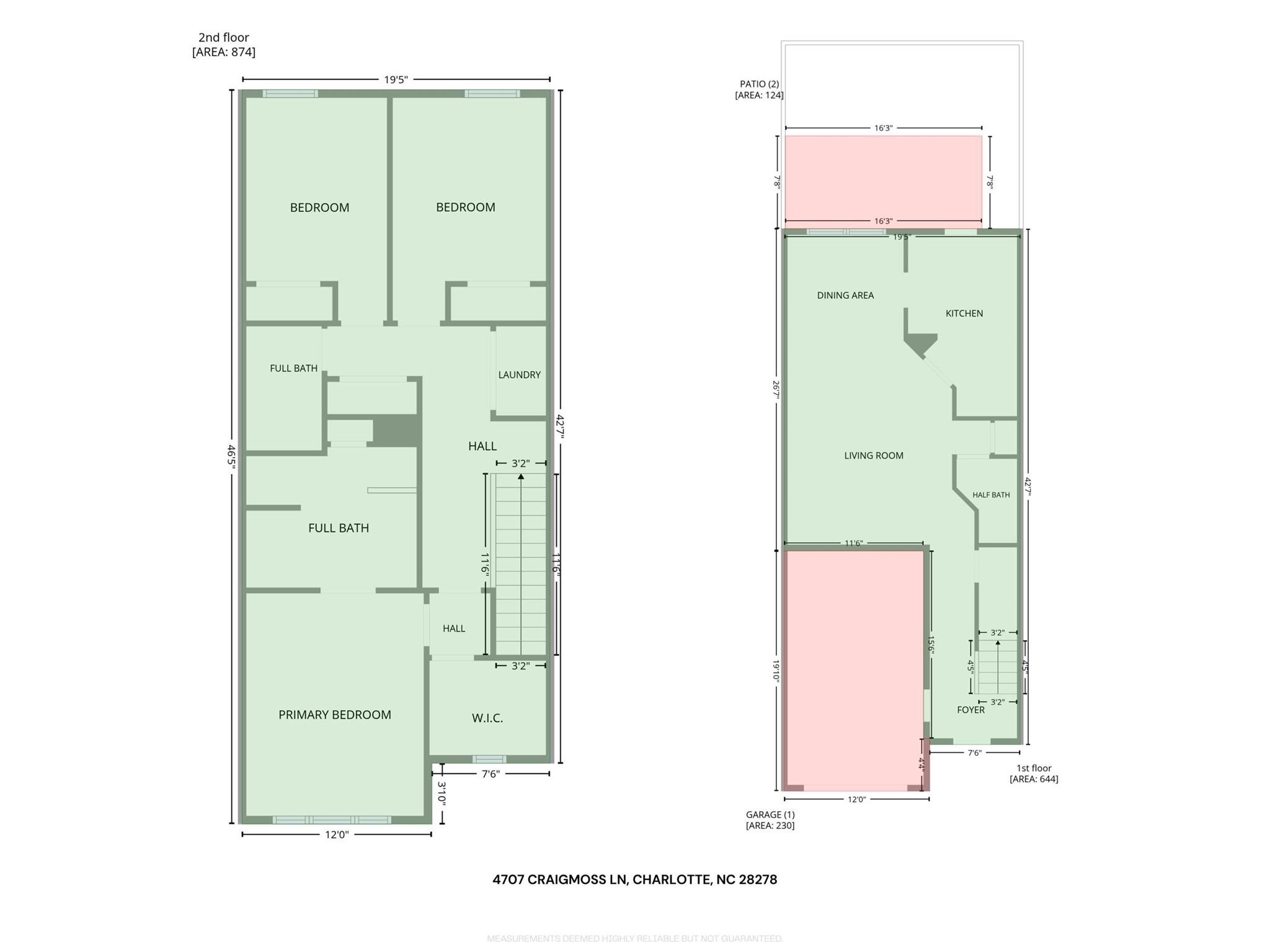 4707 Craigmoss Lane — Charlotte