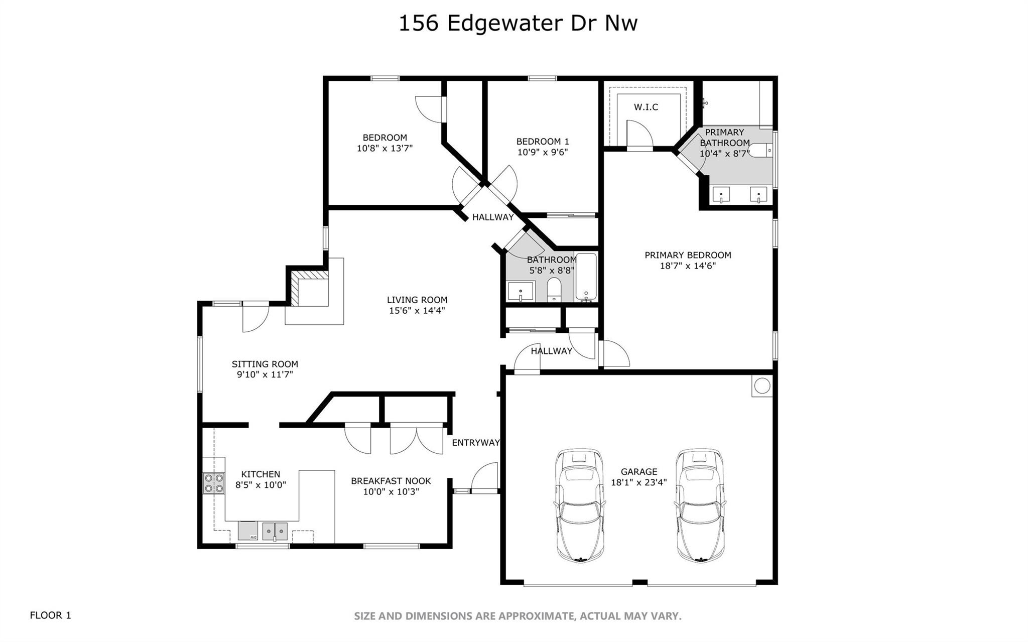 156 Edgewater Drive NW — Concord