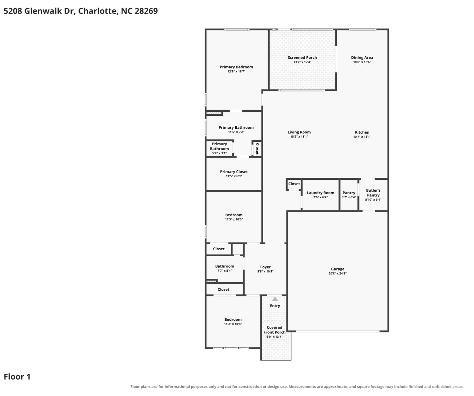 5208 Glenwalk Drive — Charlotte