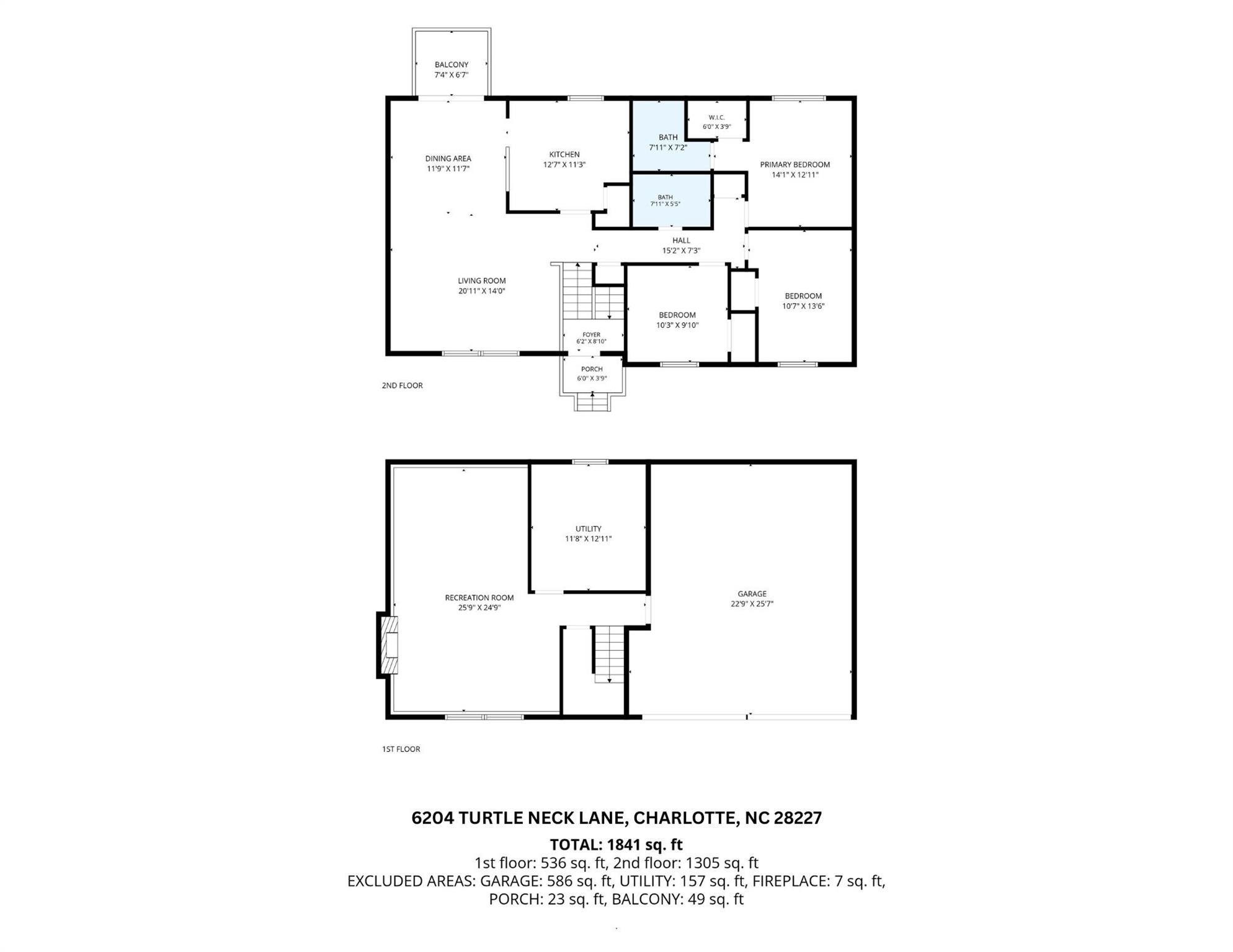 6204 Turtle Neck Lane — Charlotte