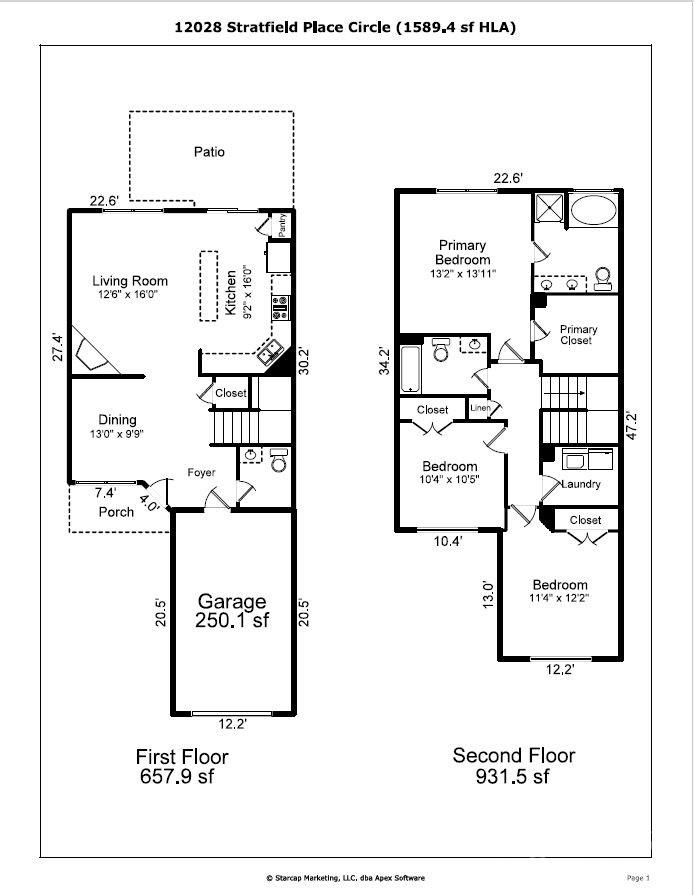12028 Stratfield Place Circle — Pineville