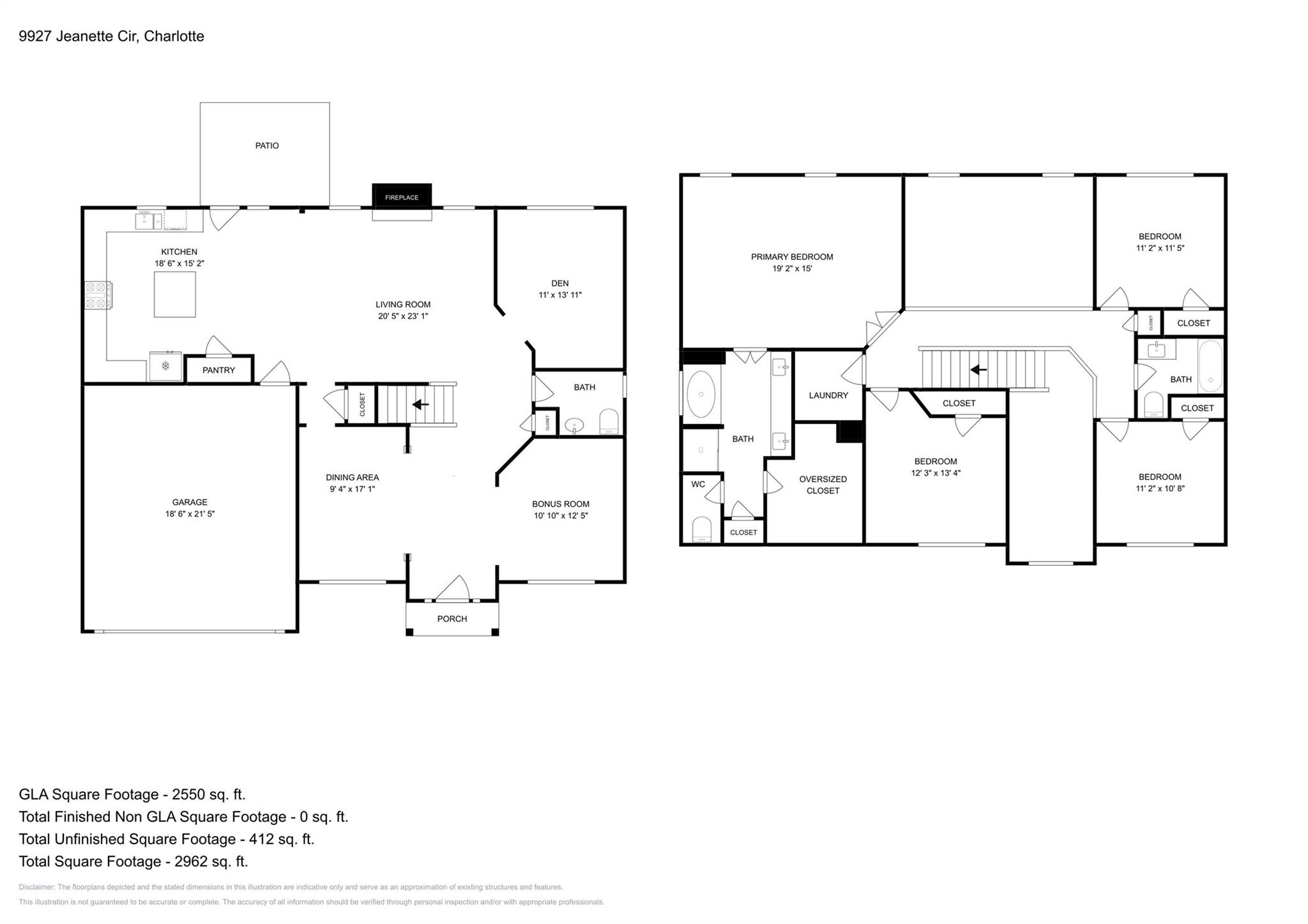 9927 Jeanette Circle — Charlotte