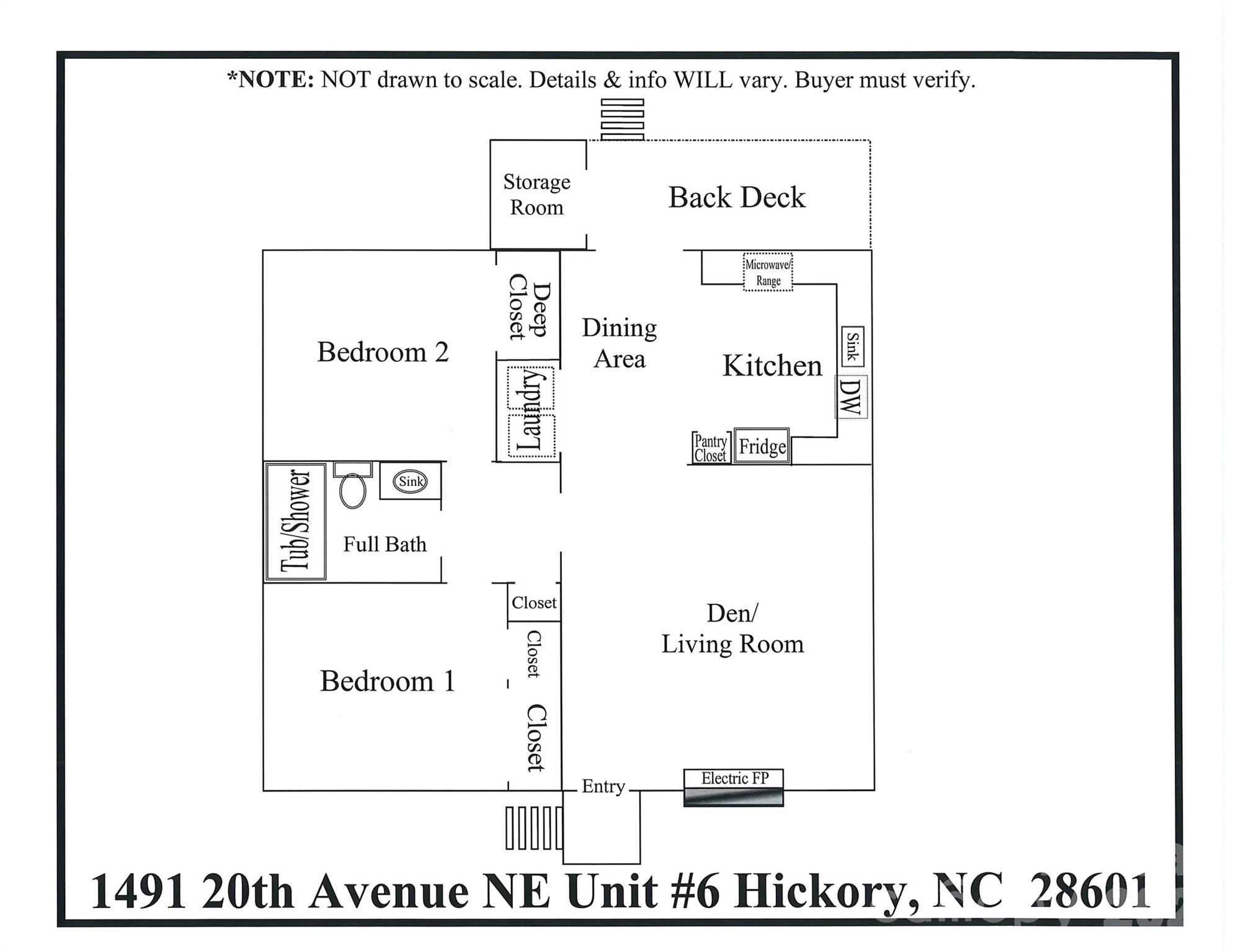 1491 20th Avenue NE #6 — Hickory