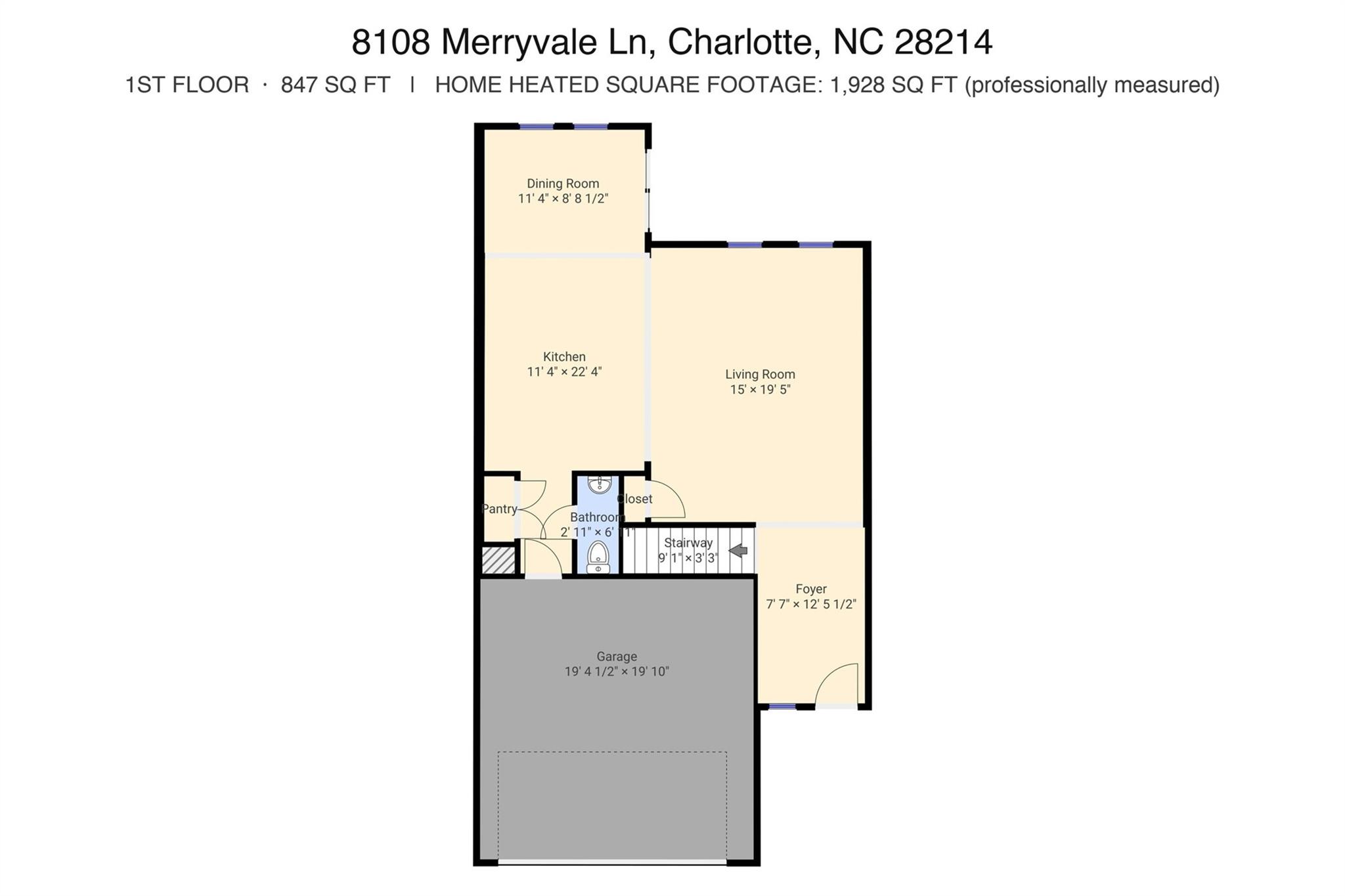 8108 Merryvale Lane — Charlotte