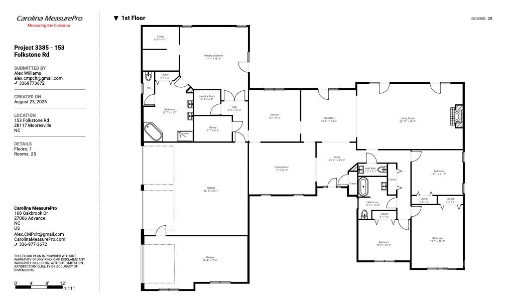 153 Folkstone Road — Mooresville