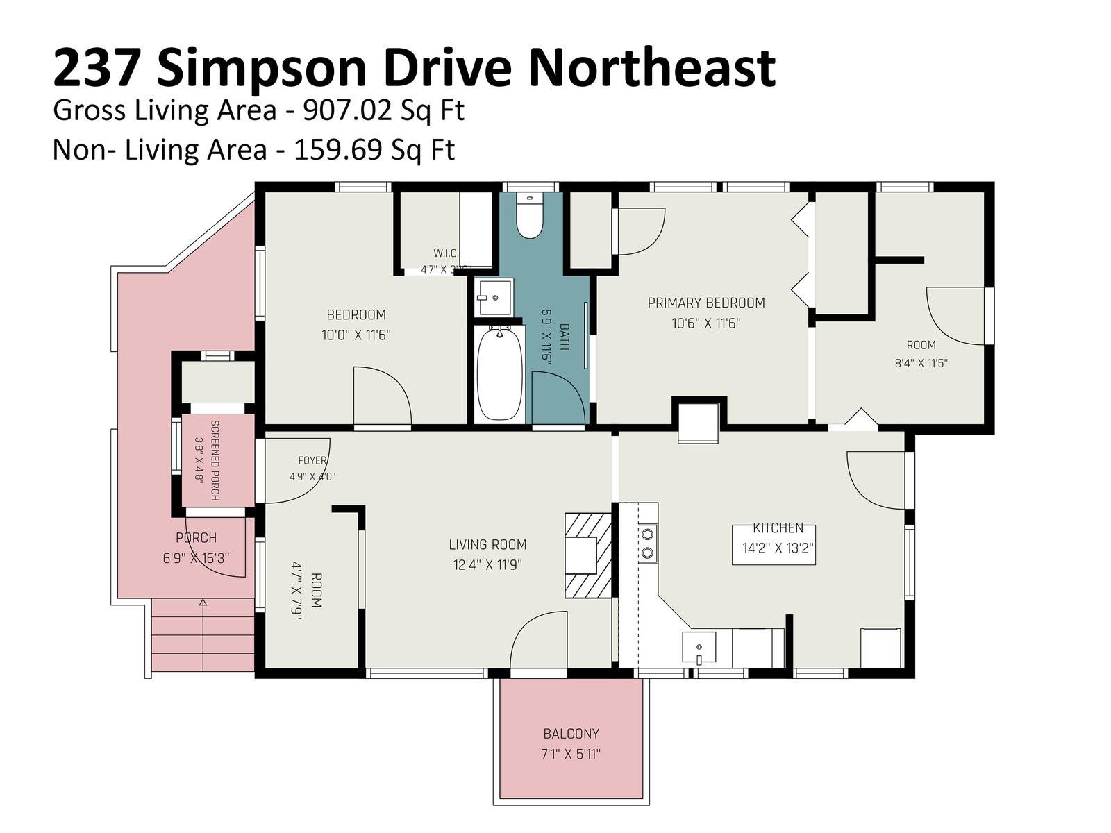 237 Simpson Drive NE — Concord