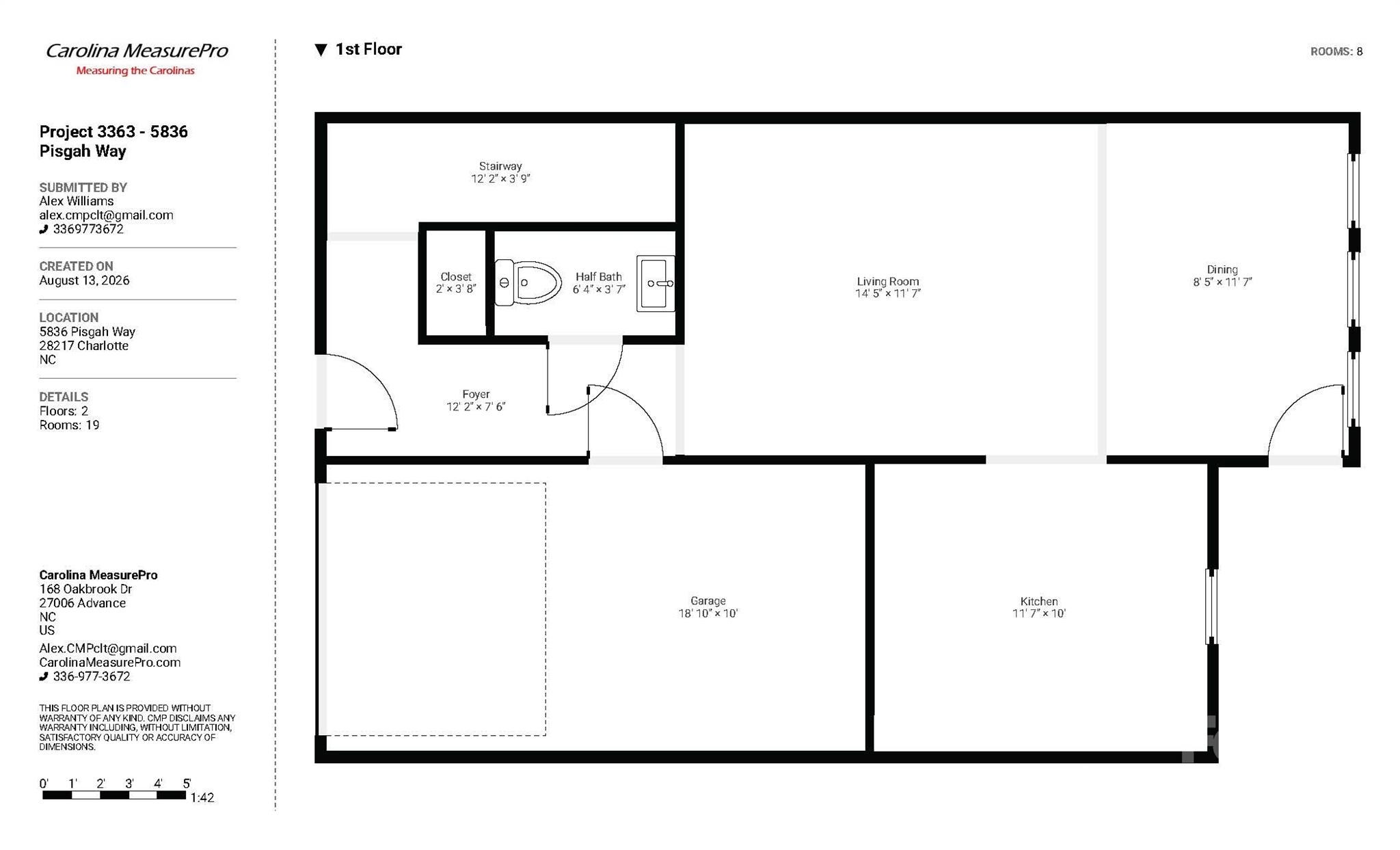 5836 Pisgah Way — Charlotte