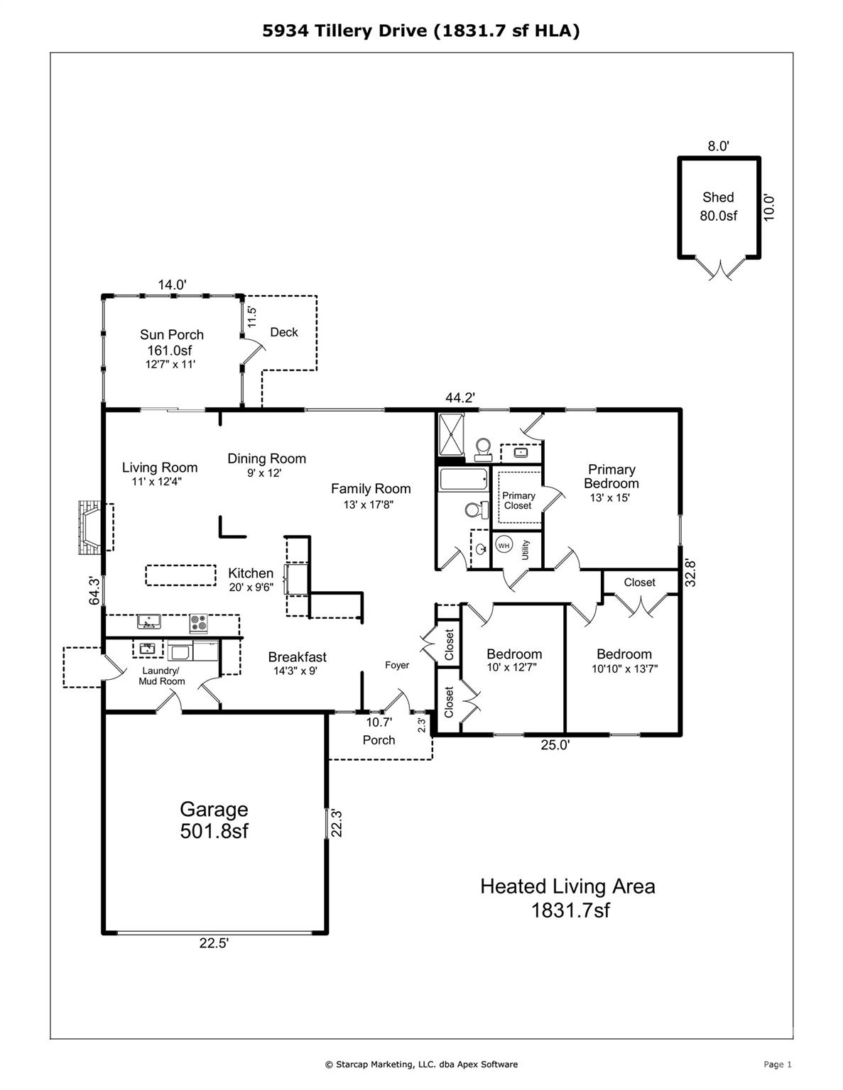 5934 Tillery Drive — Charlotte