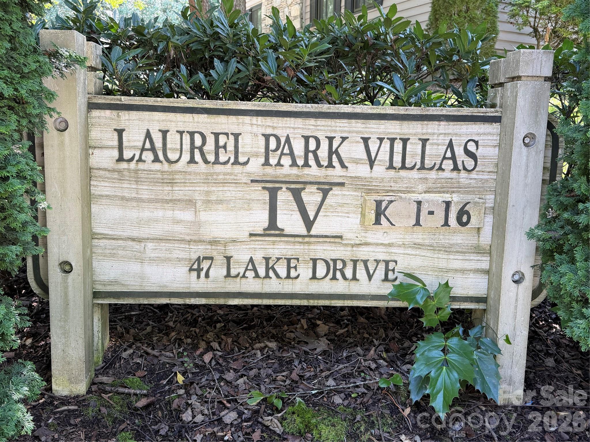 47 Lake Drive #K 5 — Laurel Park
